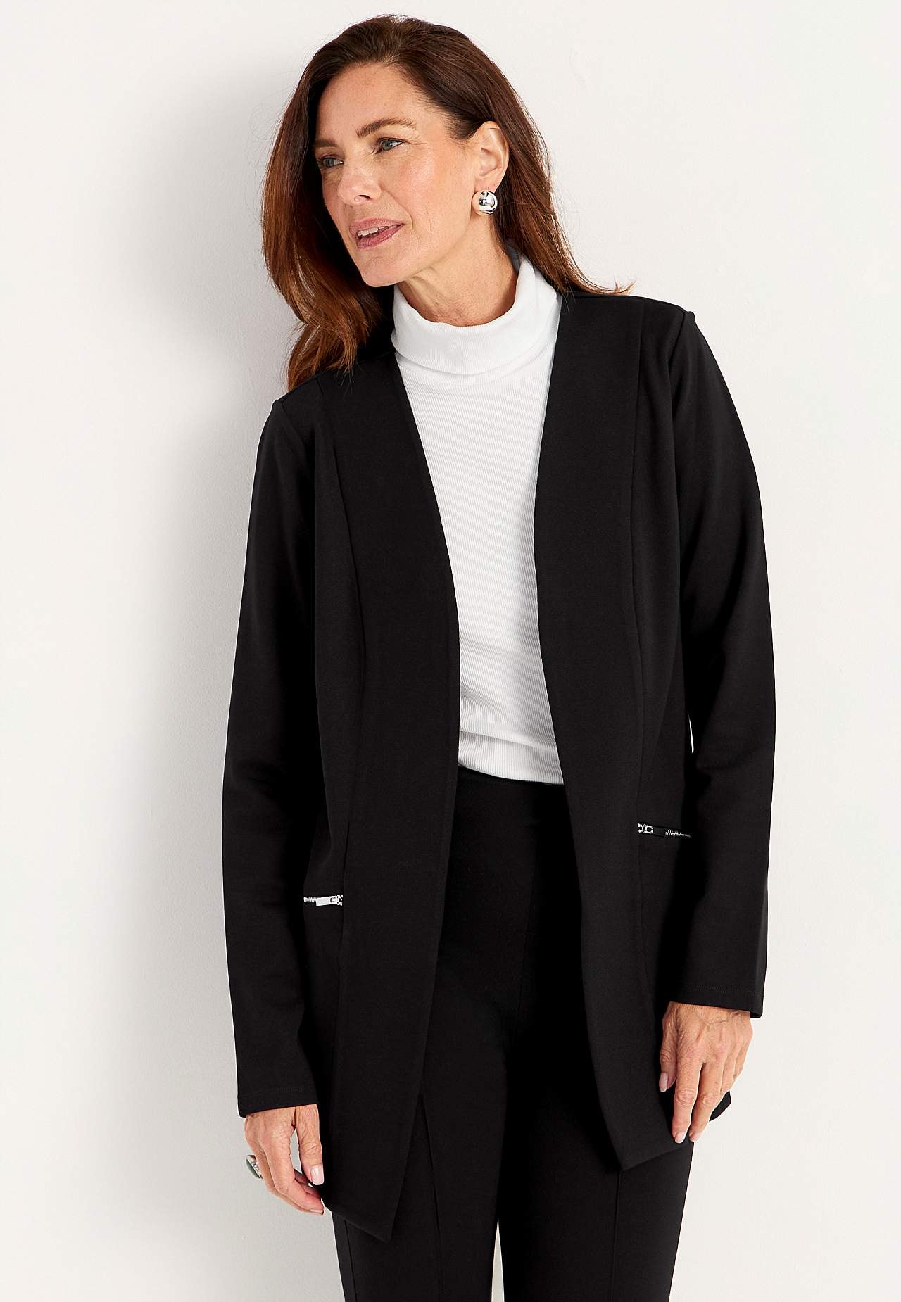 Stylische Trikotjacke