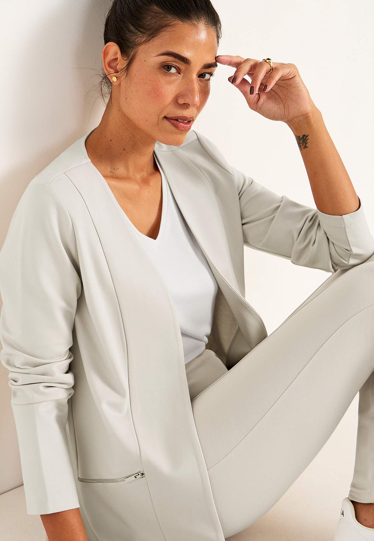 Stylische Trikotjacke
