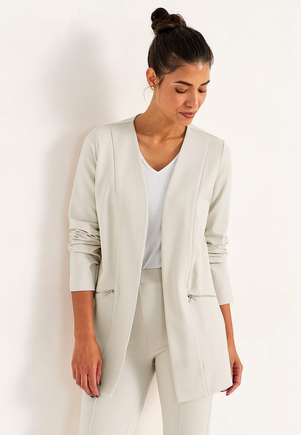 Stylische Trikotjacke