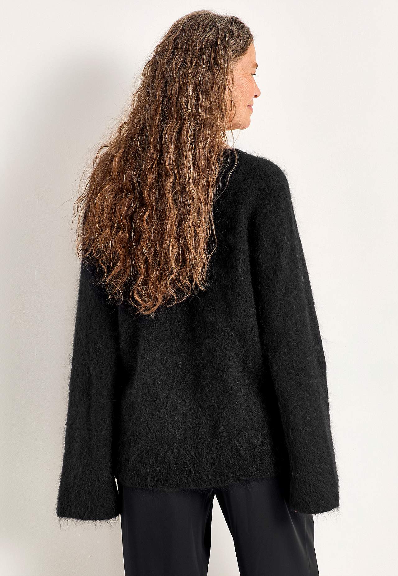 Pullover Premium aus Mohair- und Wollmischung