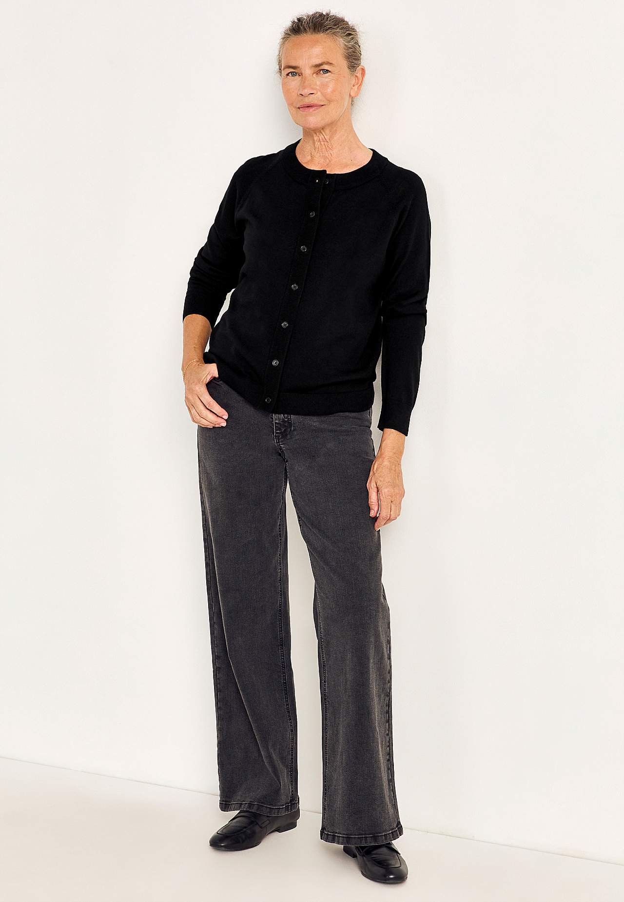 Cardigan Premium aus Merinowolle