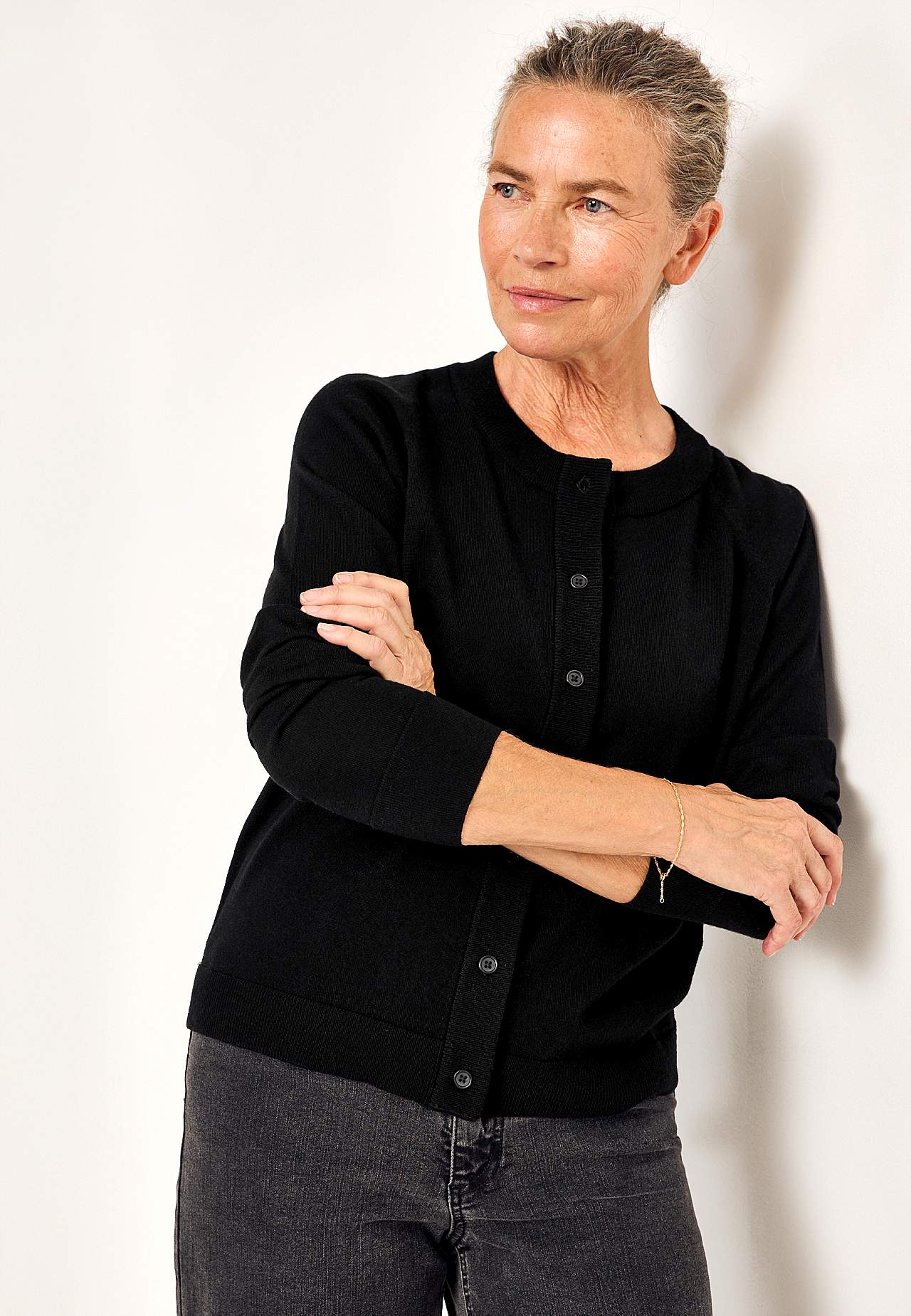 Cardigan Premium aus Merinowolle