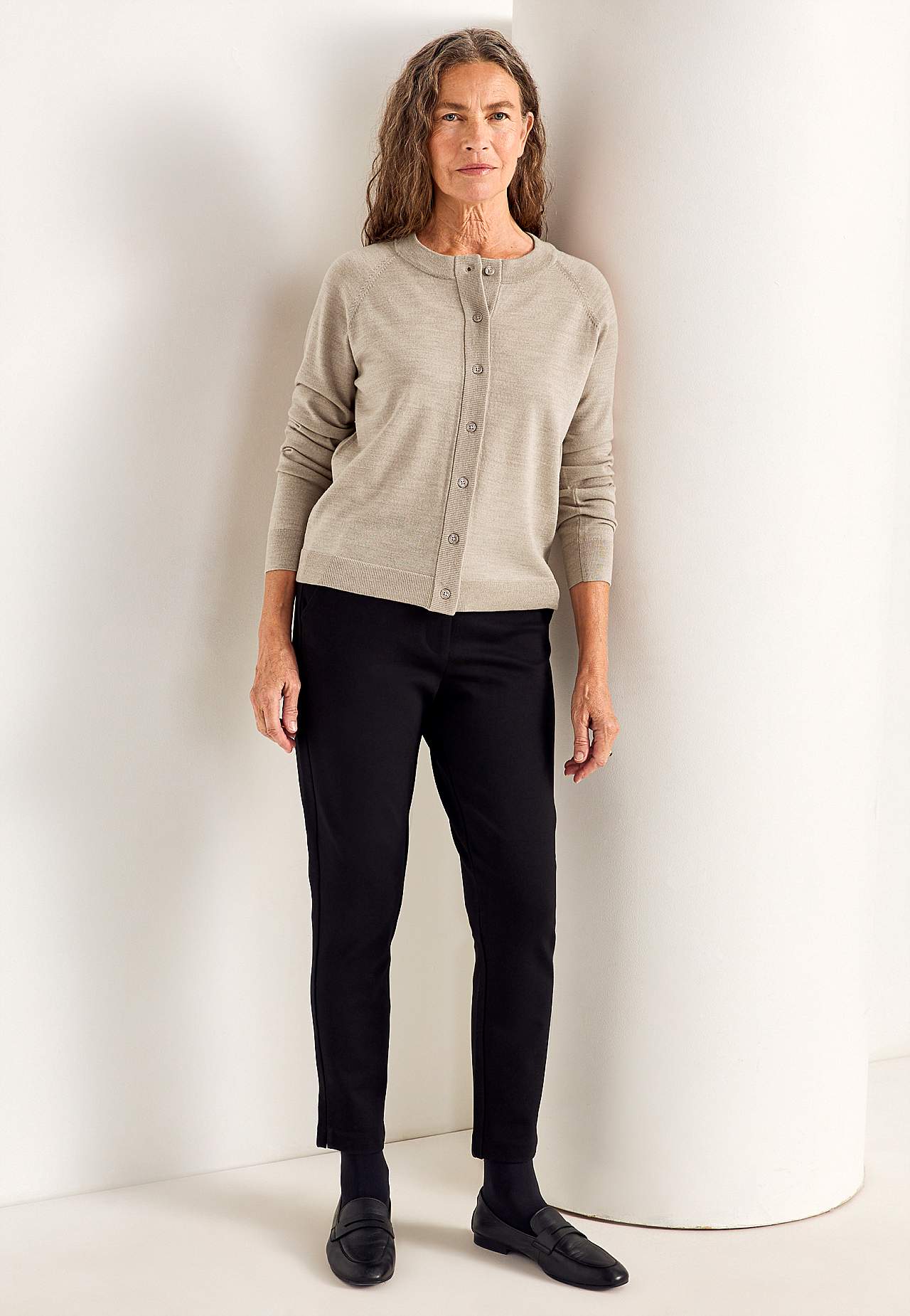 Cardigan Premium aus Merinowolle