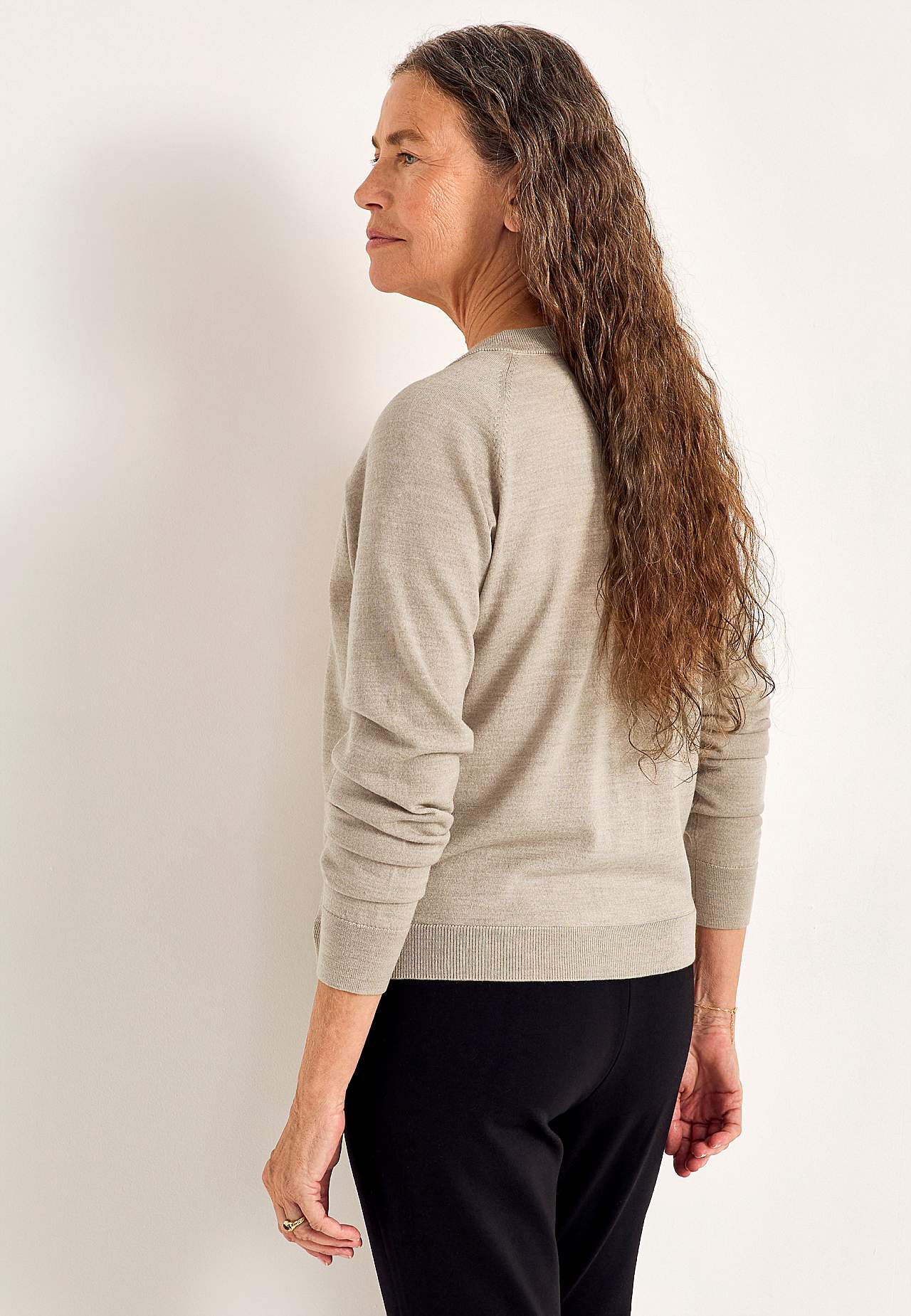 Cardigan Premium aus Merinowolle