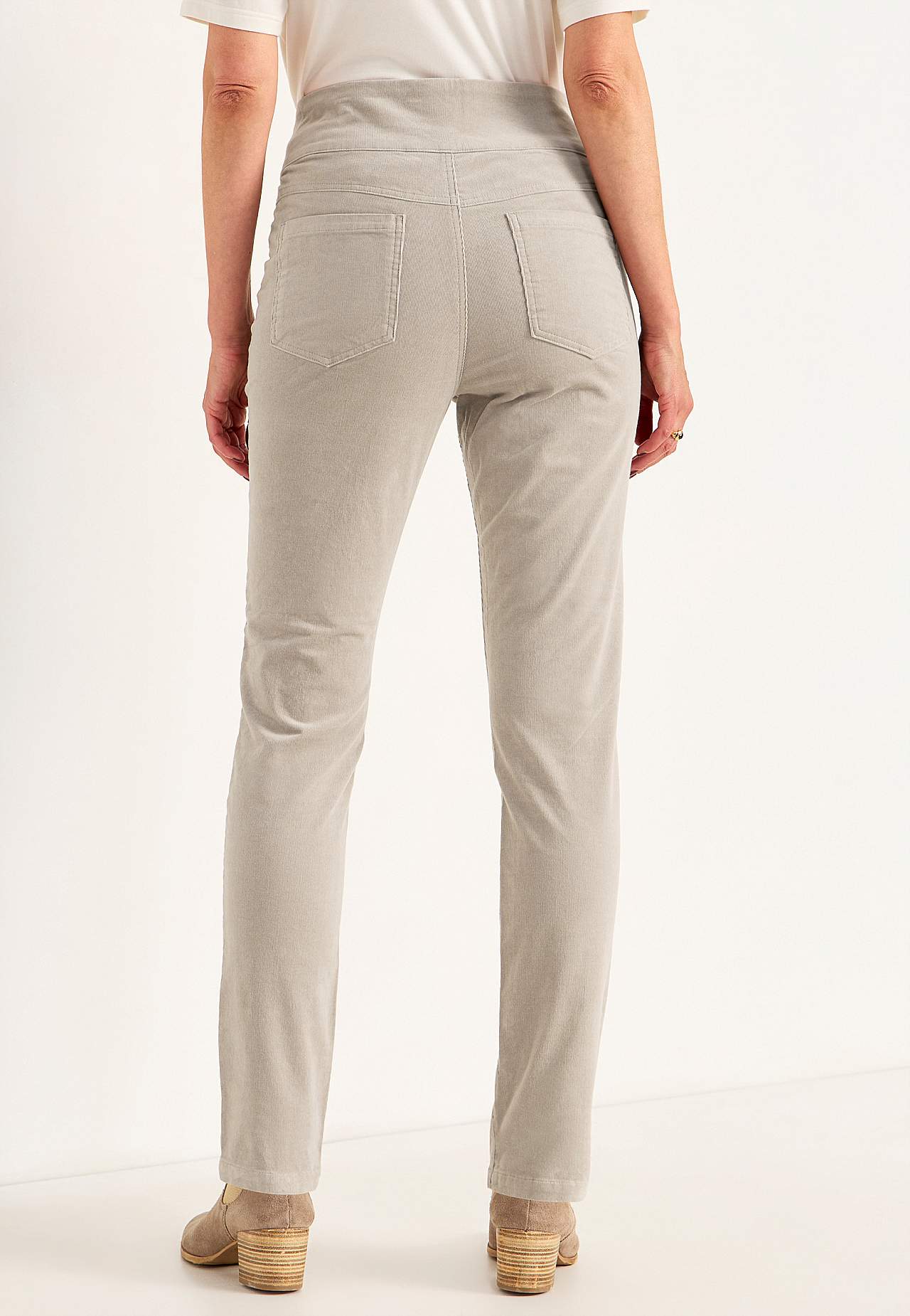 Treggings aus Kordsamt