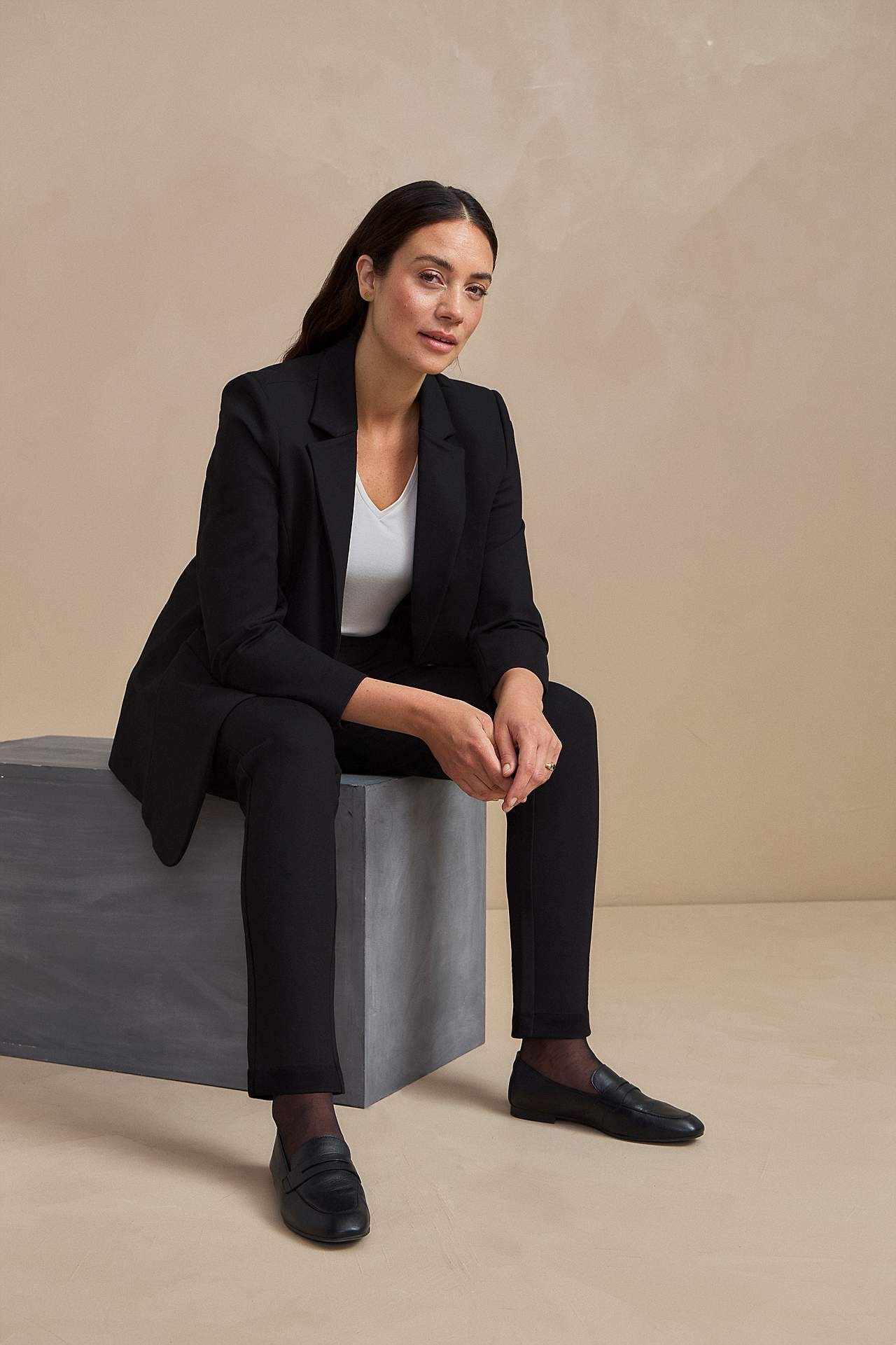 Trikotjacke Premium aus Romanit-Jersey Mona