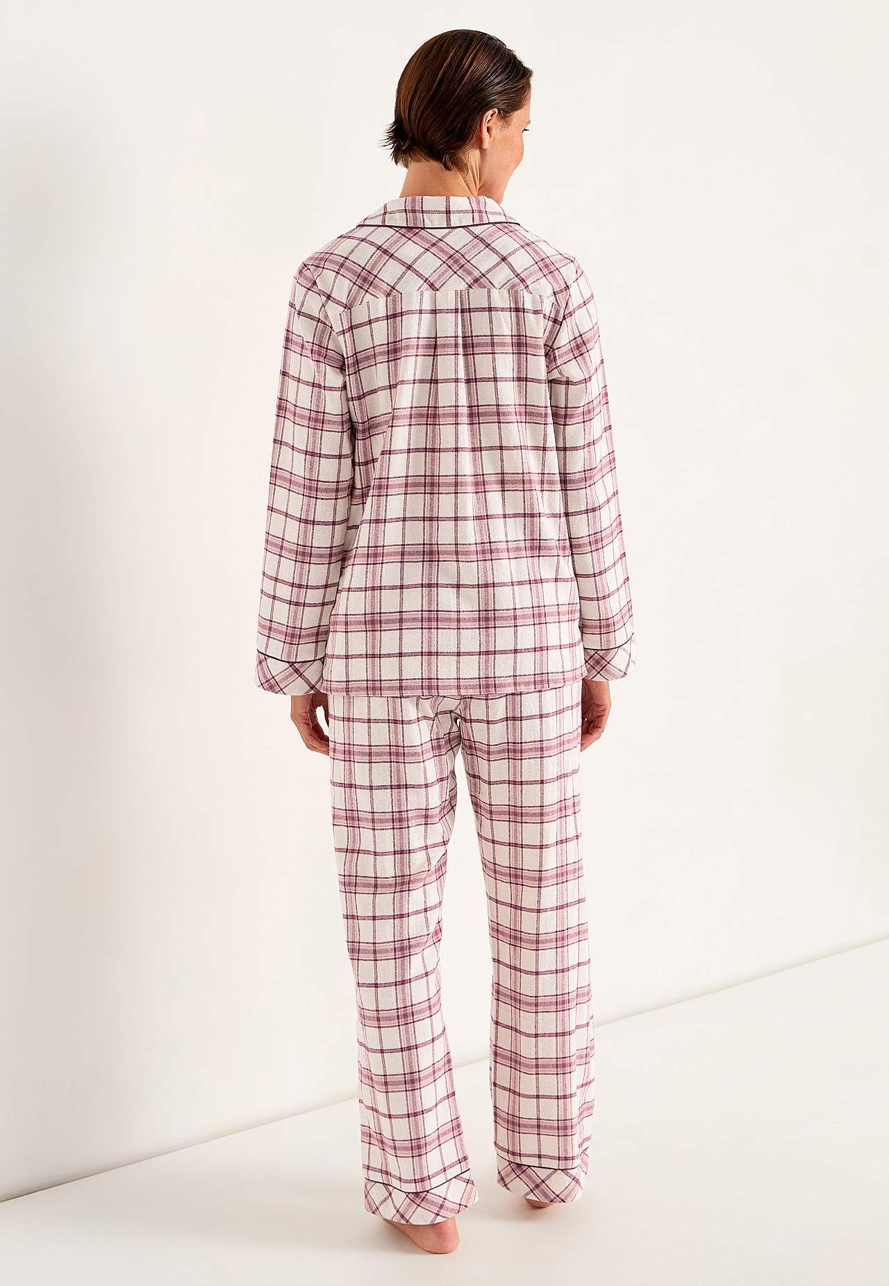 Kariert Pyjama aus Flanell