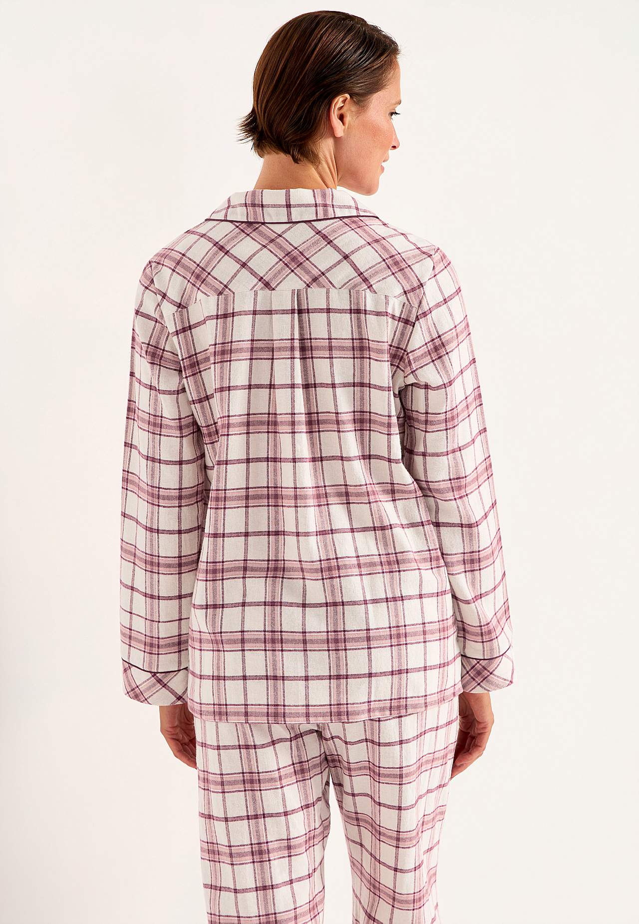 Kariert Pyjama aus Flanell