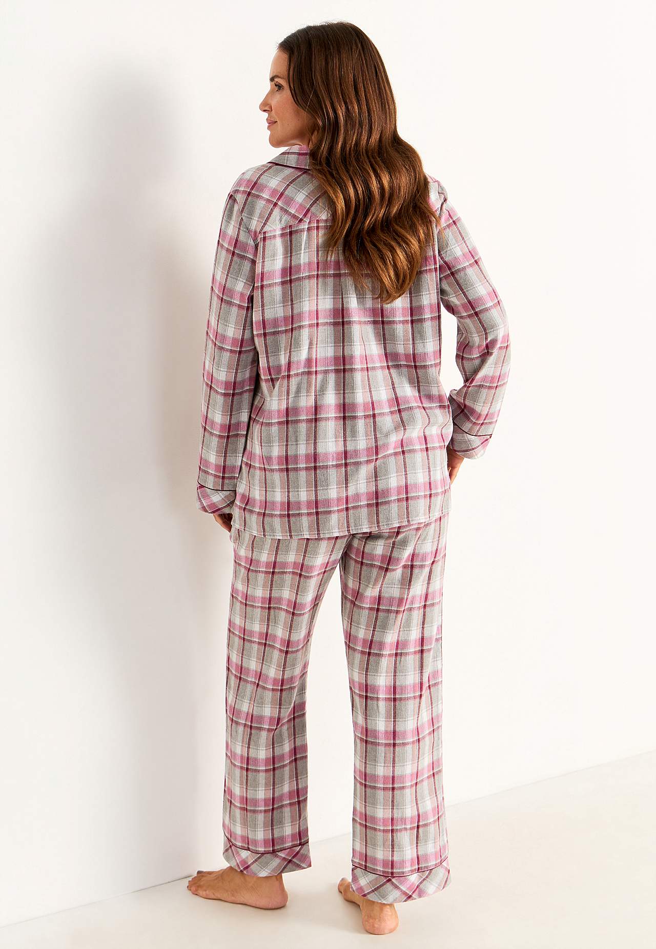 Kariert Pyjama aus Flanell