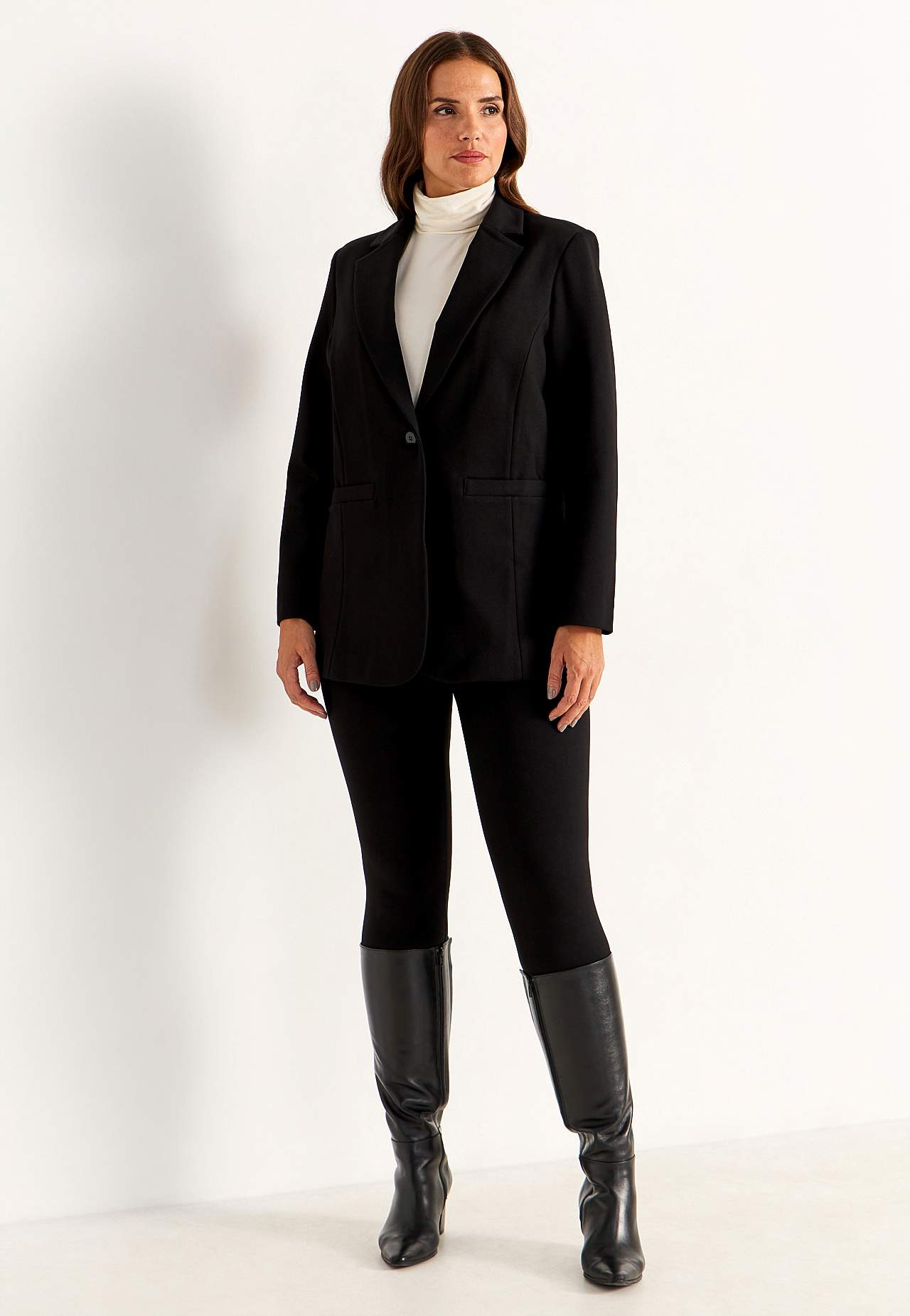 Leggings Premium aus Romanit-Jersey