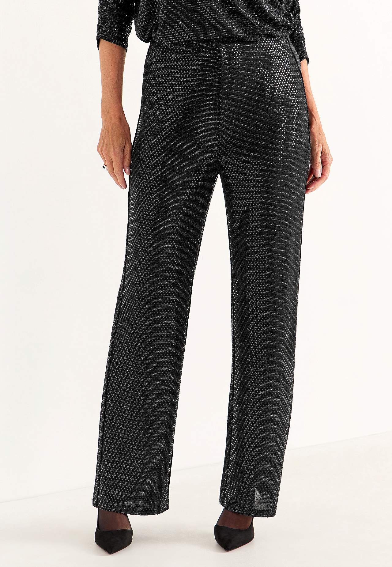 Partyhose mit Pailletten