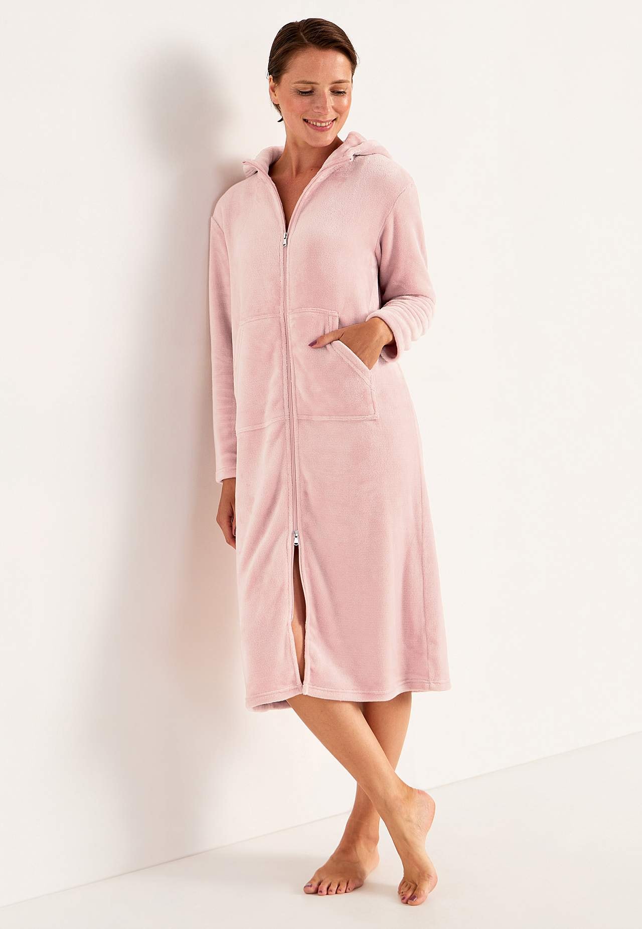 Morgenrock aus Fleece