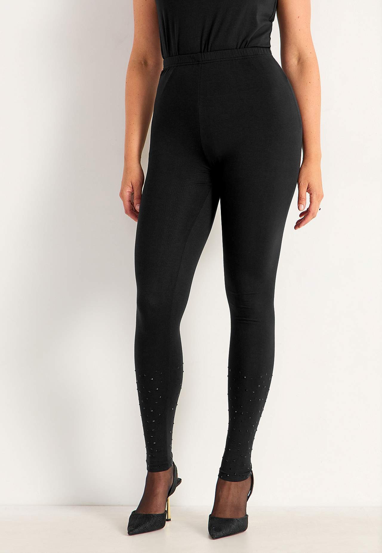 Leggings mit glitzernden Details