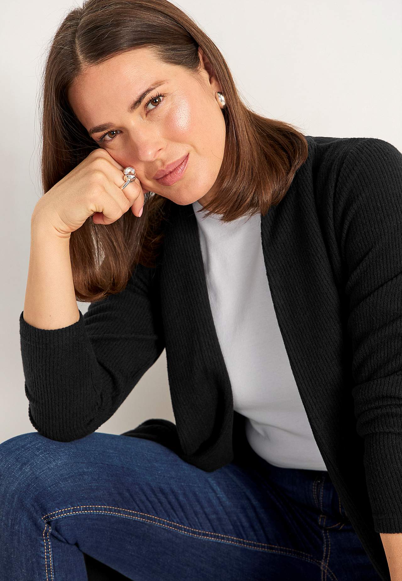 Super weicher Cardigan mit Taschen Beata