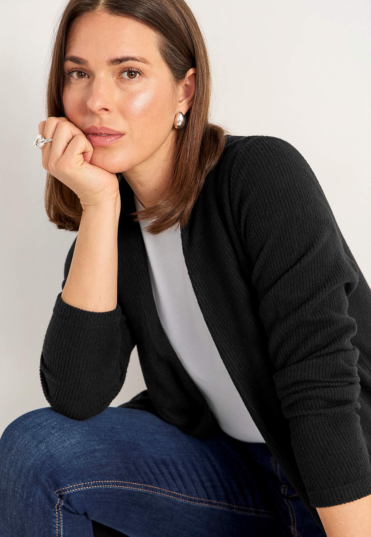 Super weicher Cardigan mit Taschen Beata