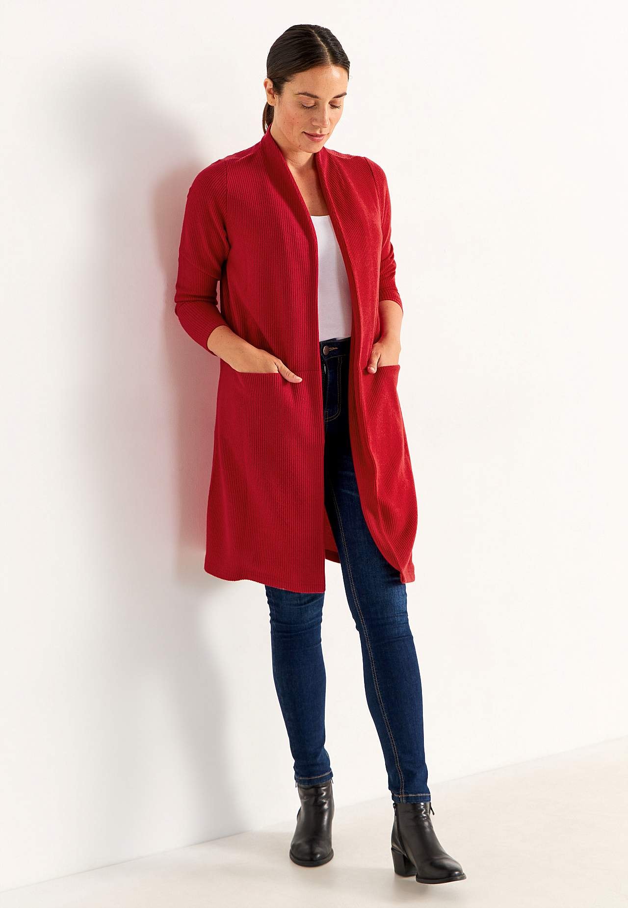 Super weicher Cardigan mit Taschen