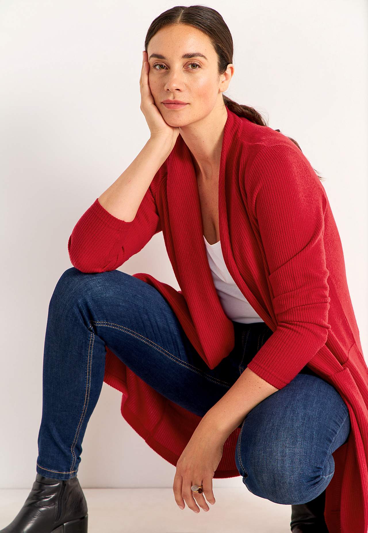 Super weicher Cardigan mit Taschen