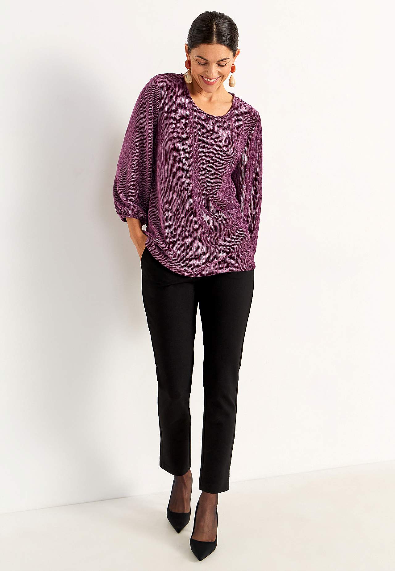 Party-Oberteil aus Samt