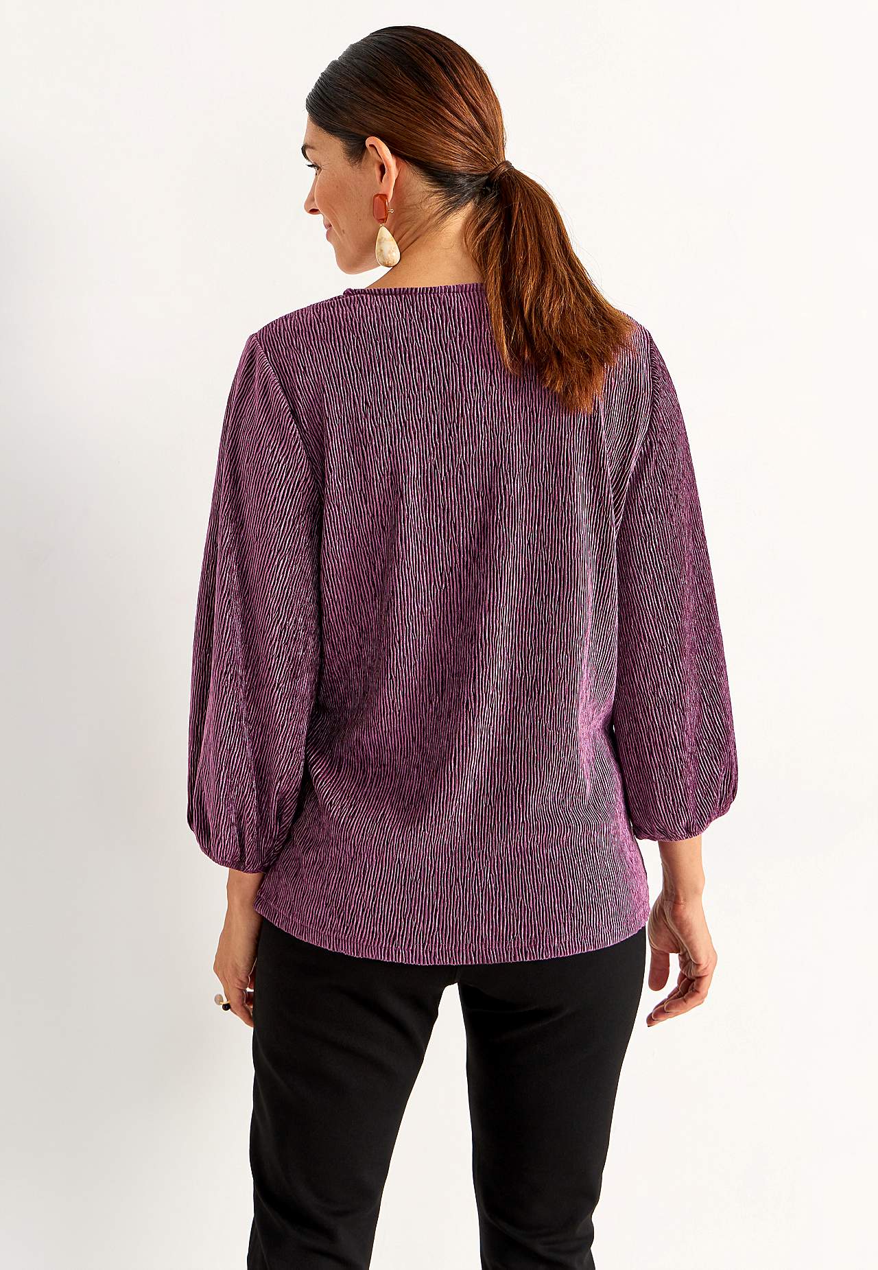 Party-Oberteil aus Samt