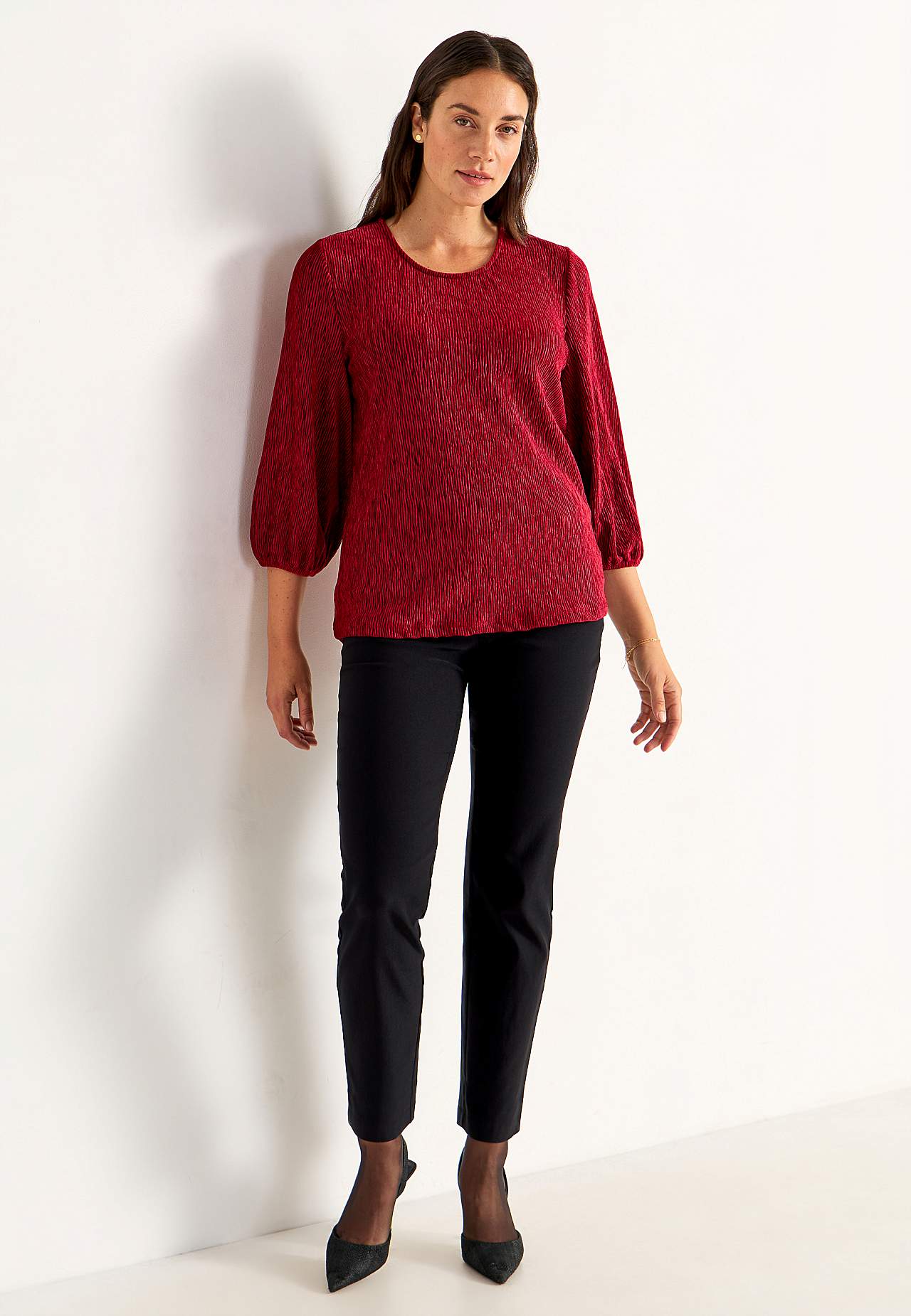 Party-Oberteil aus Samt