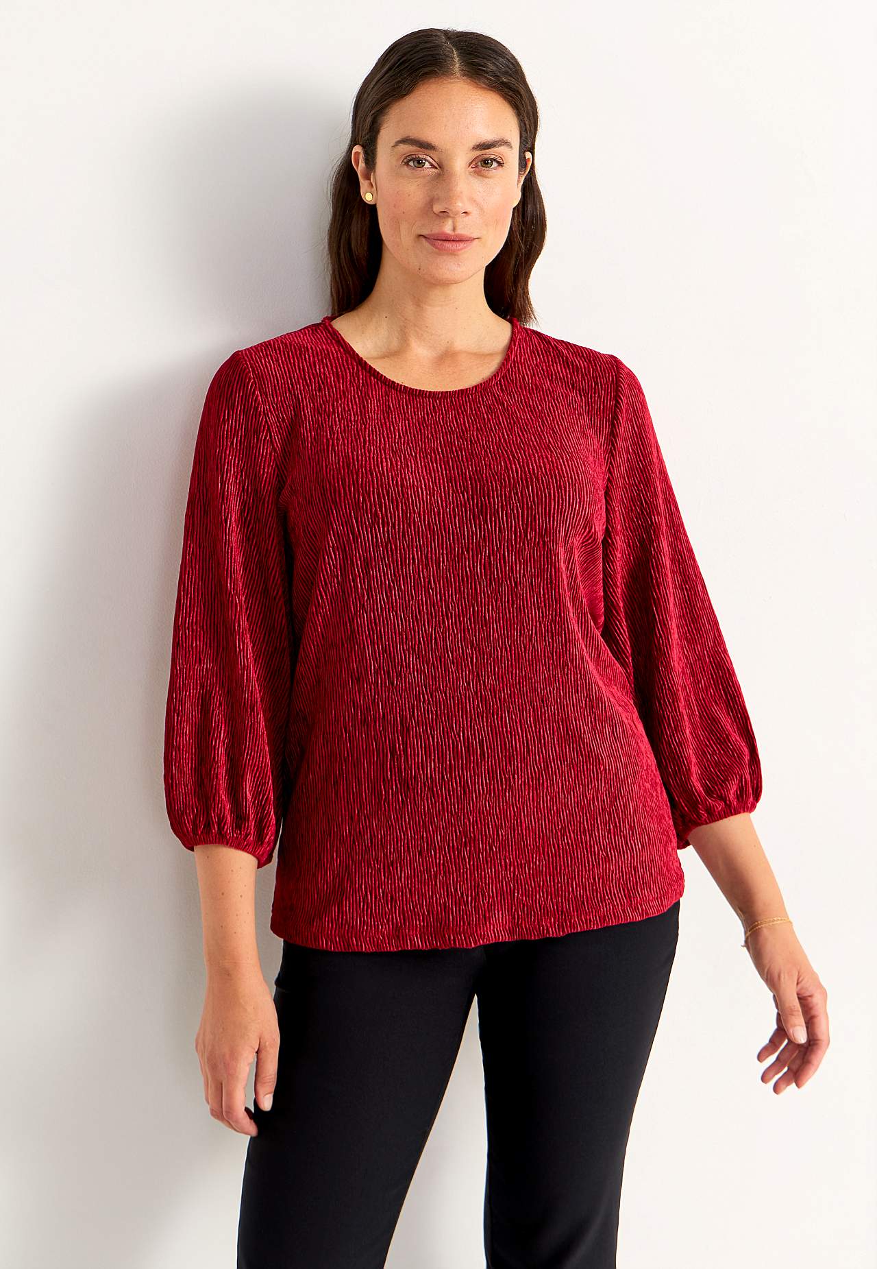 Party-Oberteil aus Samt