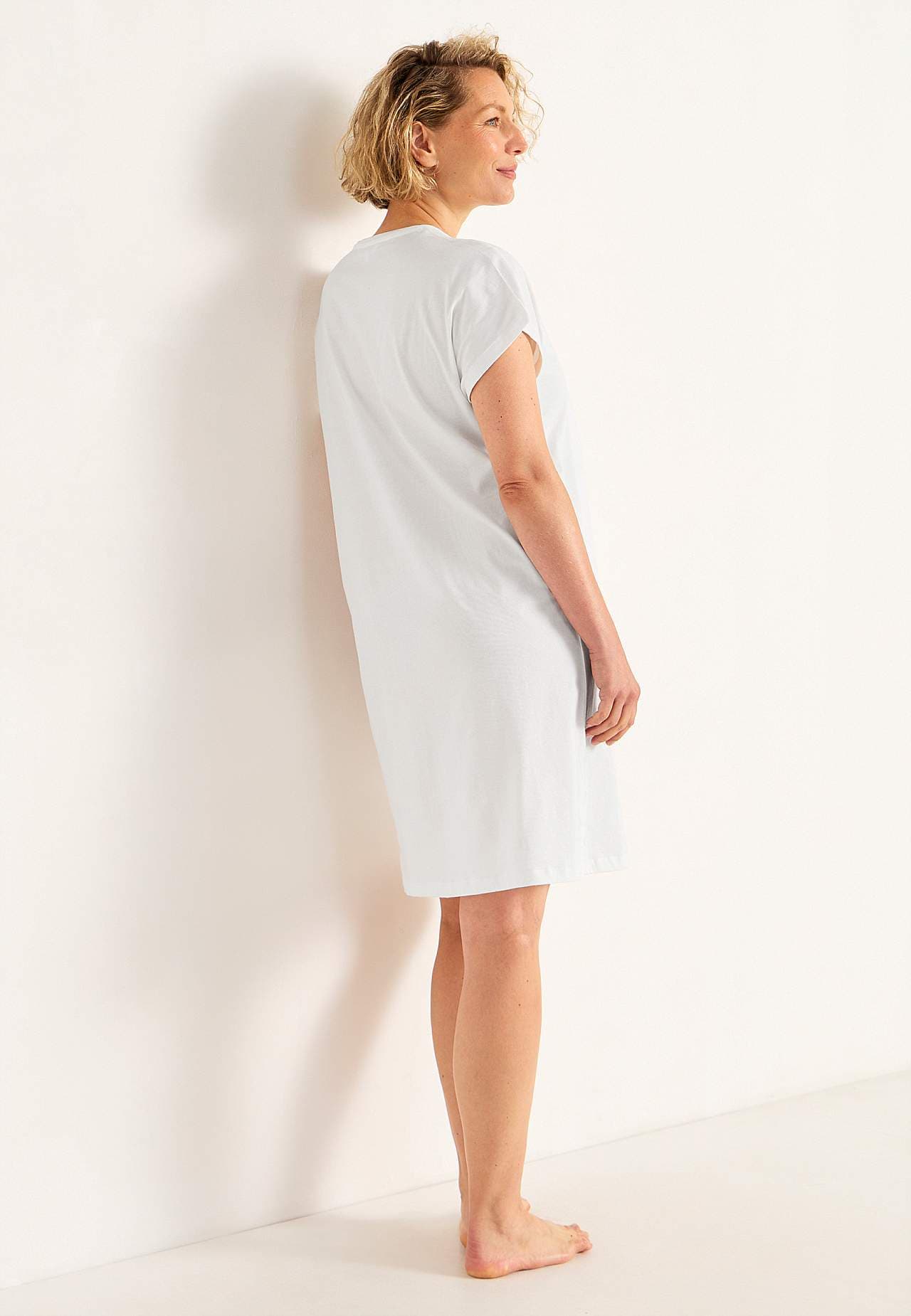 Kurzärmliges Nachtkleid