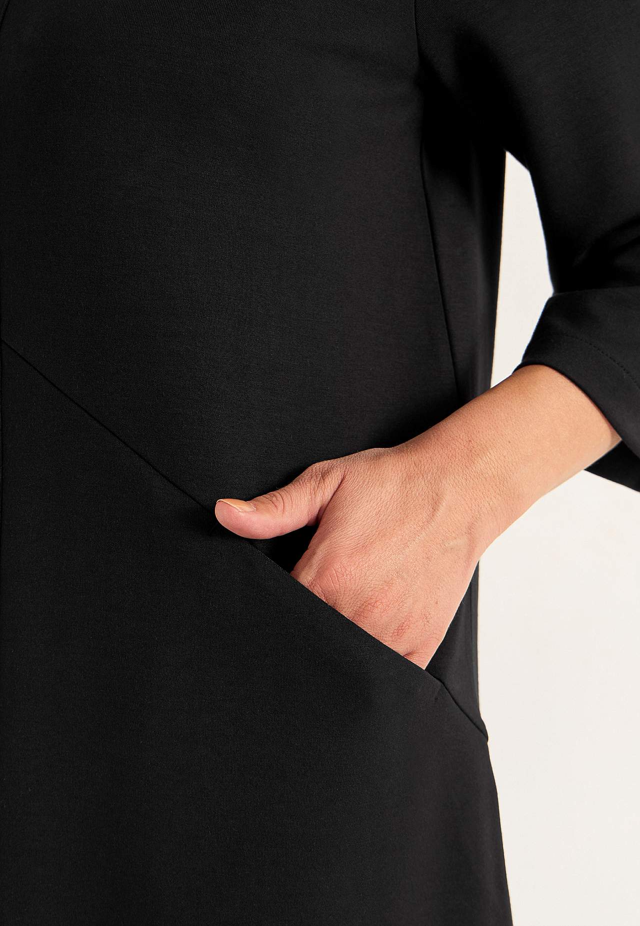 Super weiche Jersey-Tunika mit Taschen