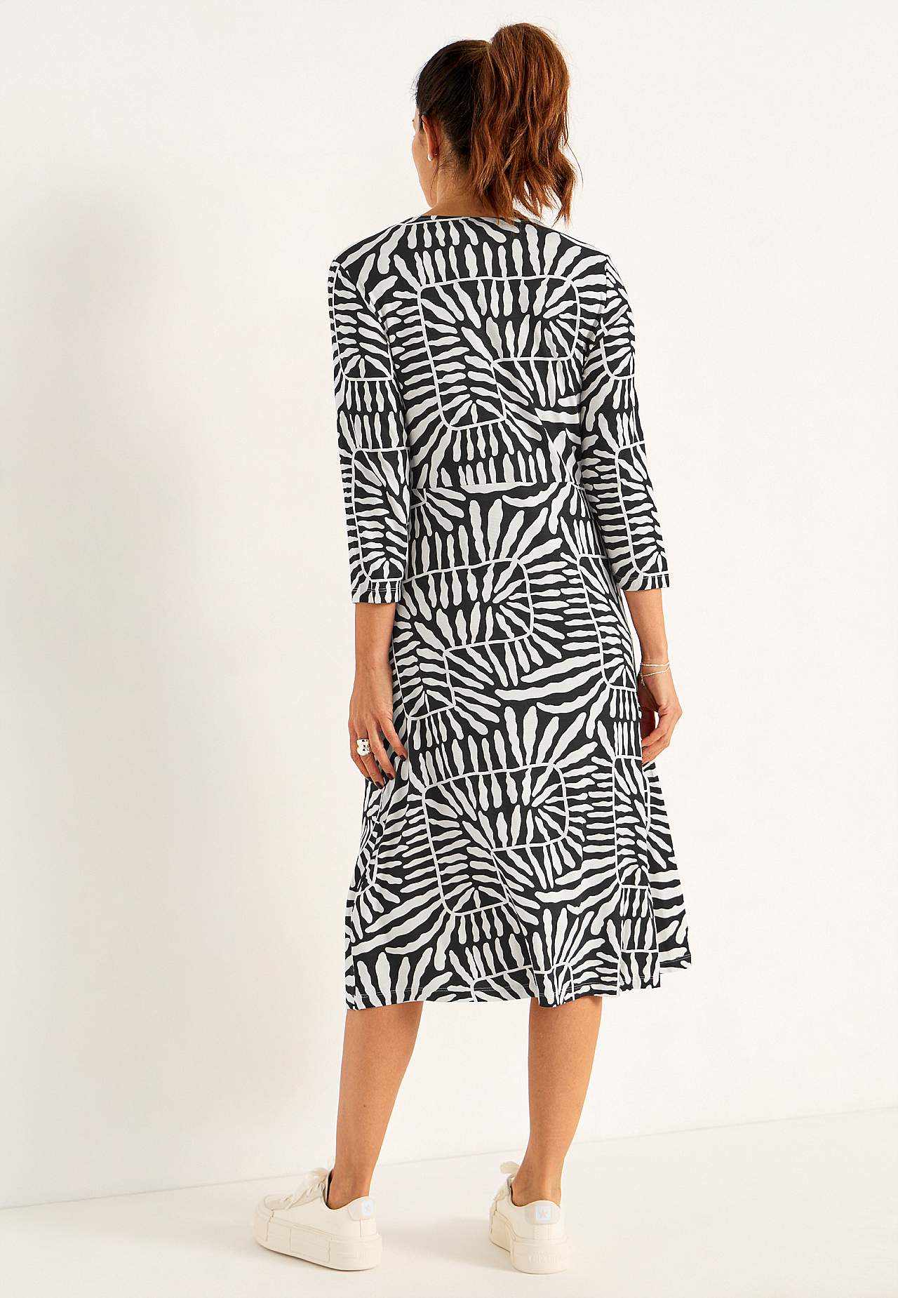 Jerseykleid mit Taschen