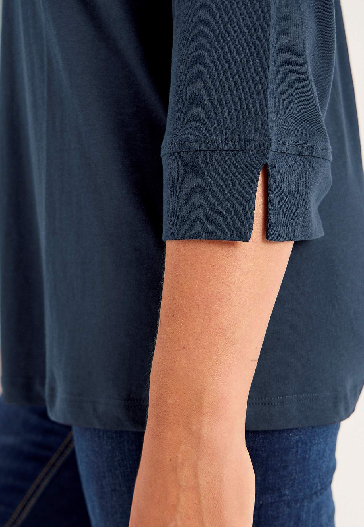Jersey-Top aus organischer Baumwolle 2er-Pack