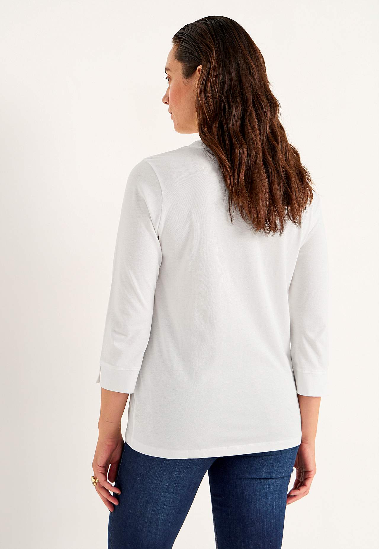 Jersey-Top aus organischer Baumwolle 2er-Pack