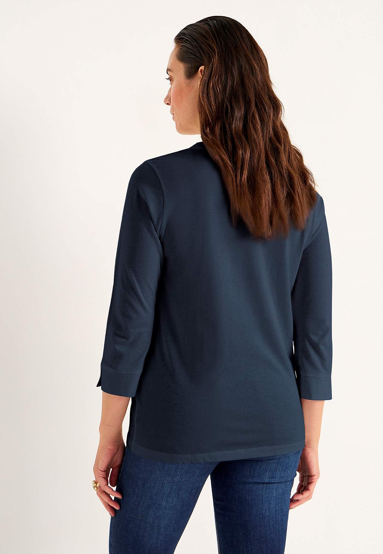 Jersey-Top aus organischer Baumwolle 2er-Pack