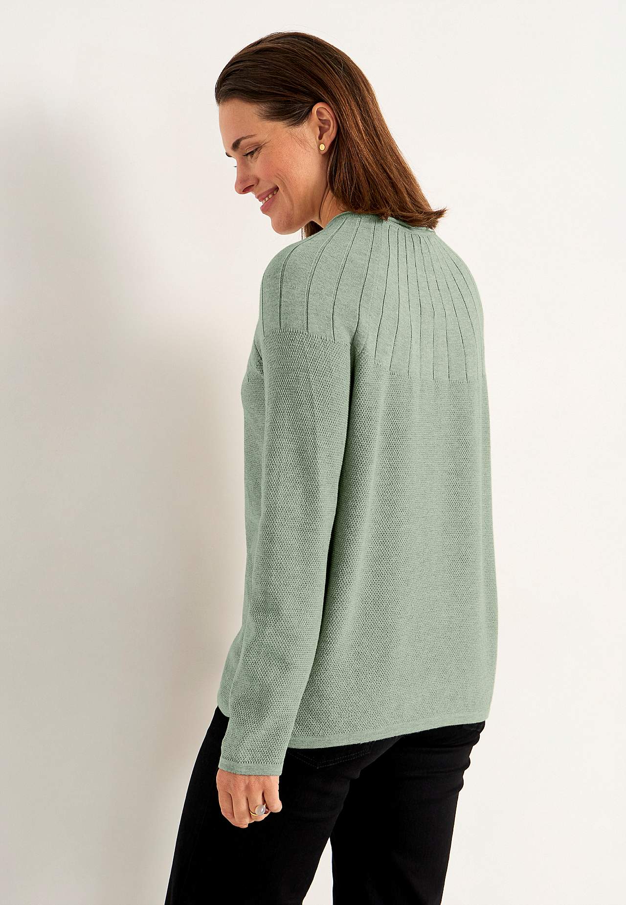Fein gestrickt Pullover