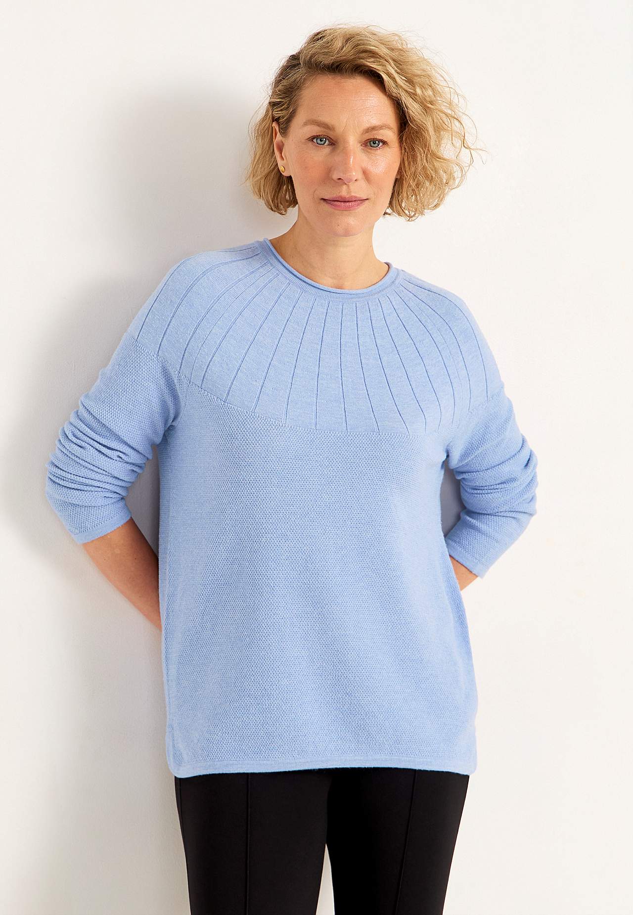 Fein gestrickt Pullover