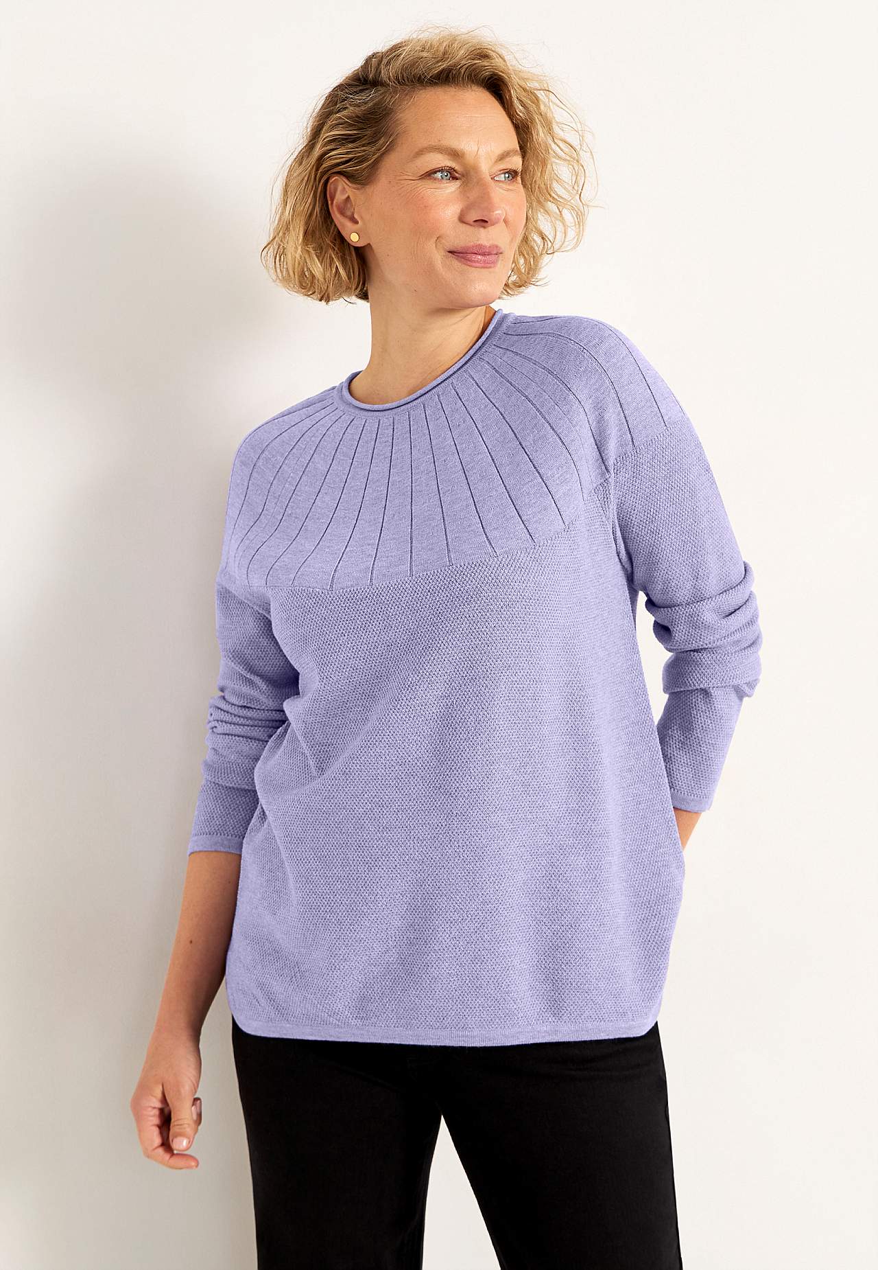 Fein gestrickt Pullover