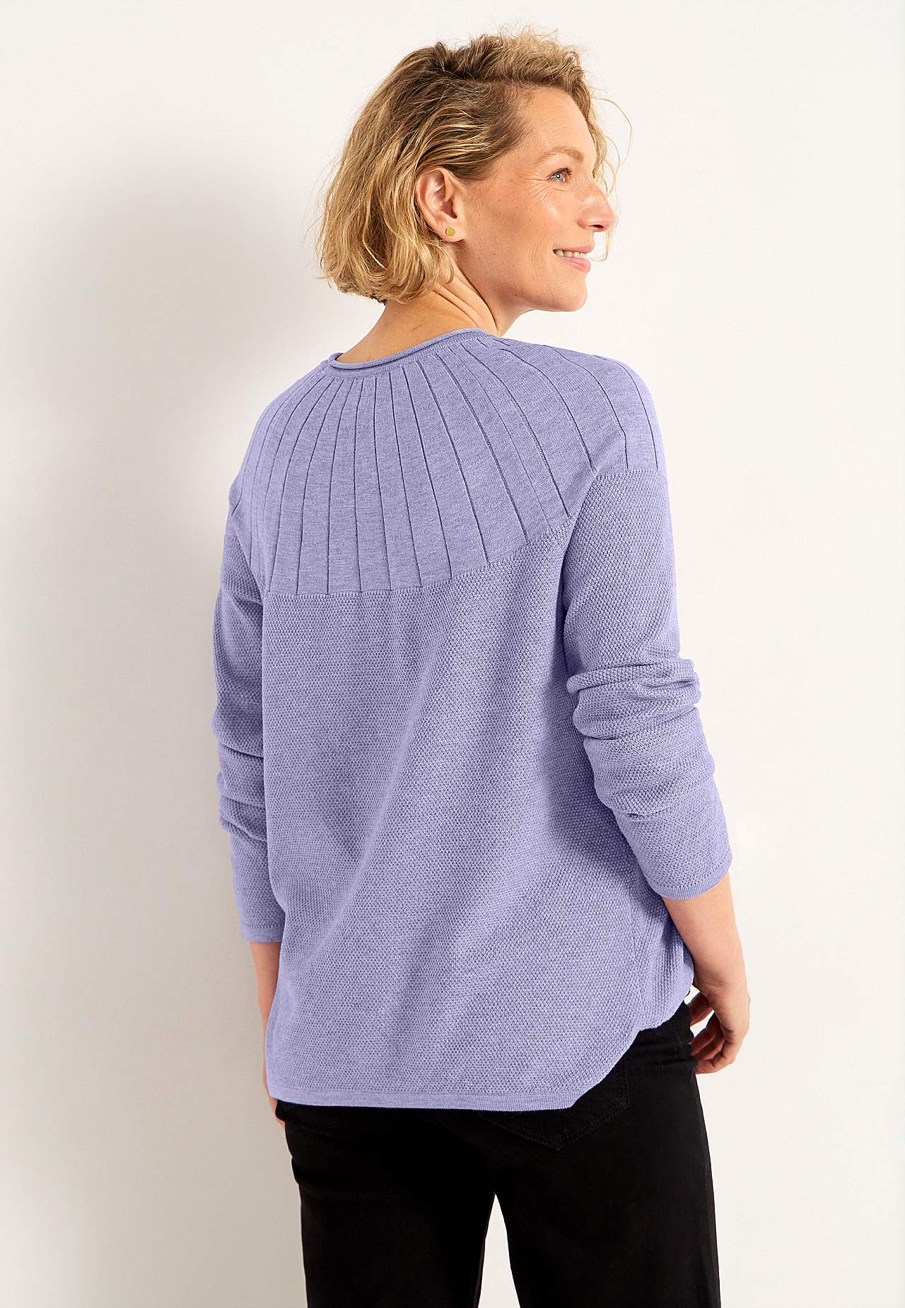 Fein gestrickt Pullover