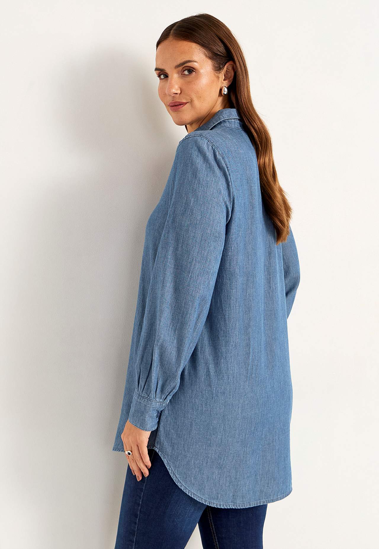 Tunika aus Denim
