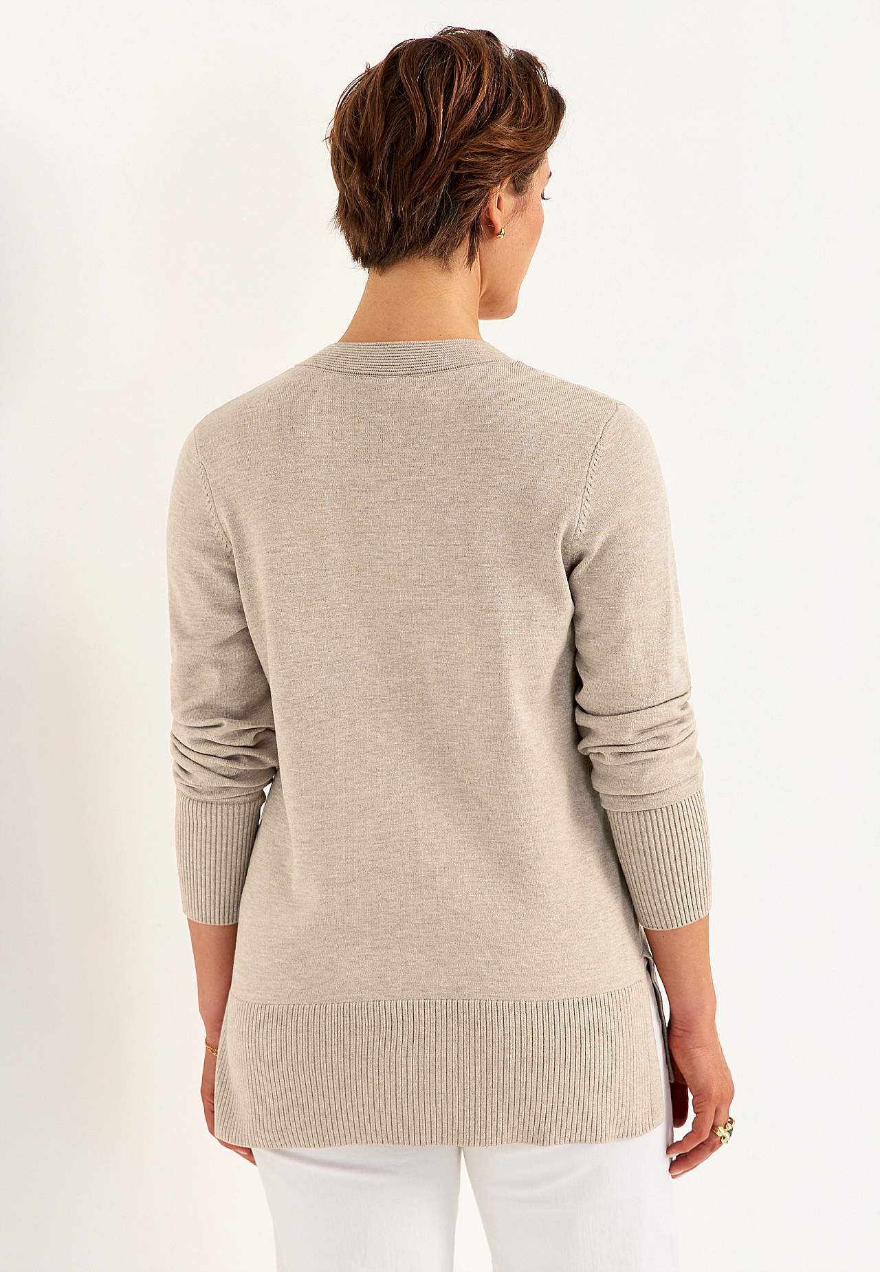 Fein gestrickt Tunika