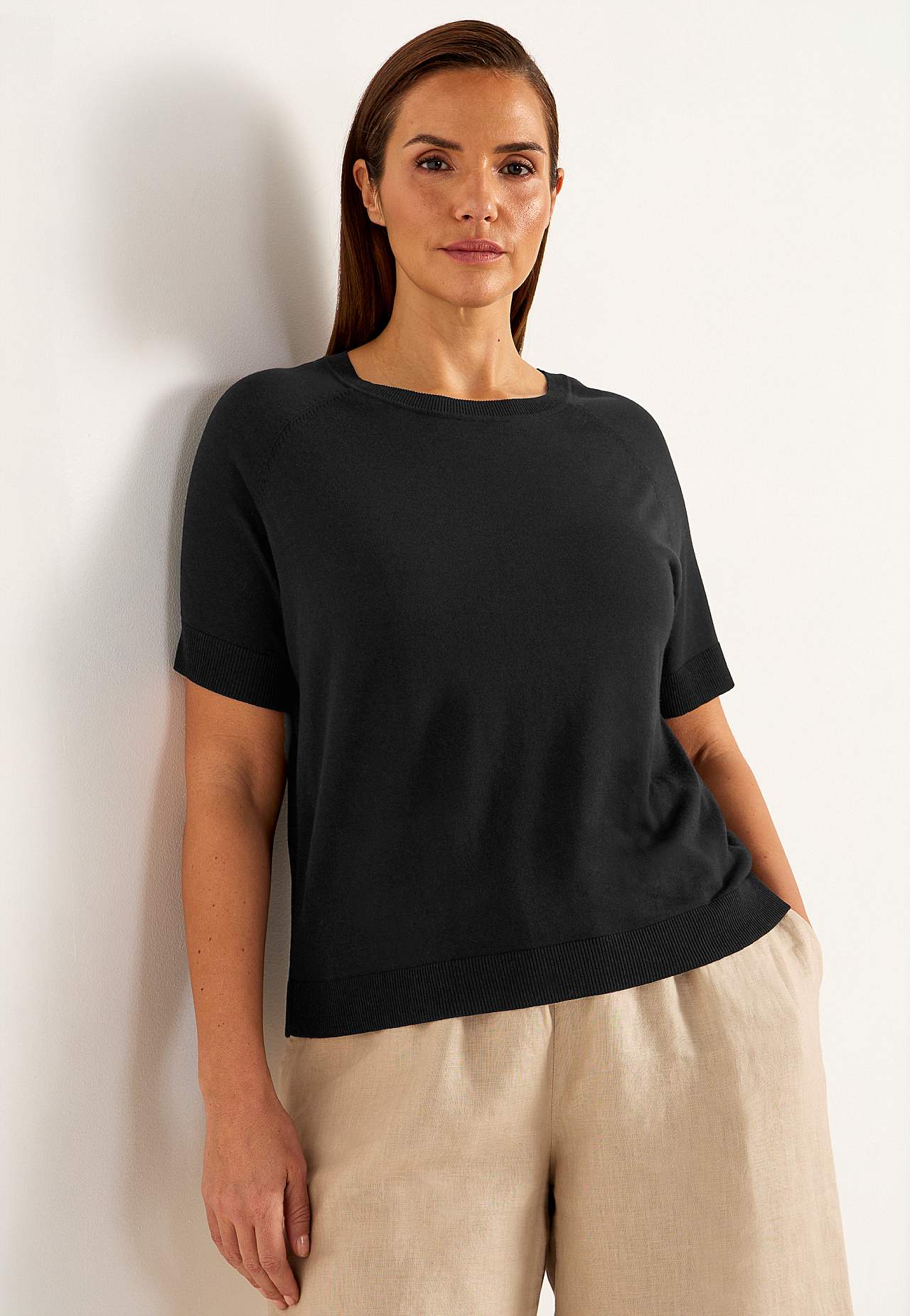 Fein Premium gestrickt Pullover