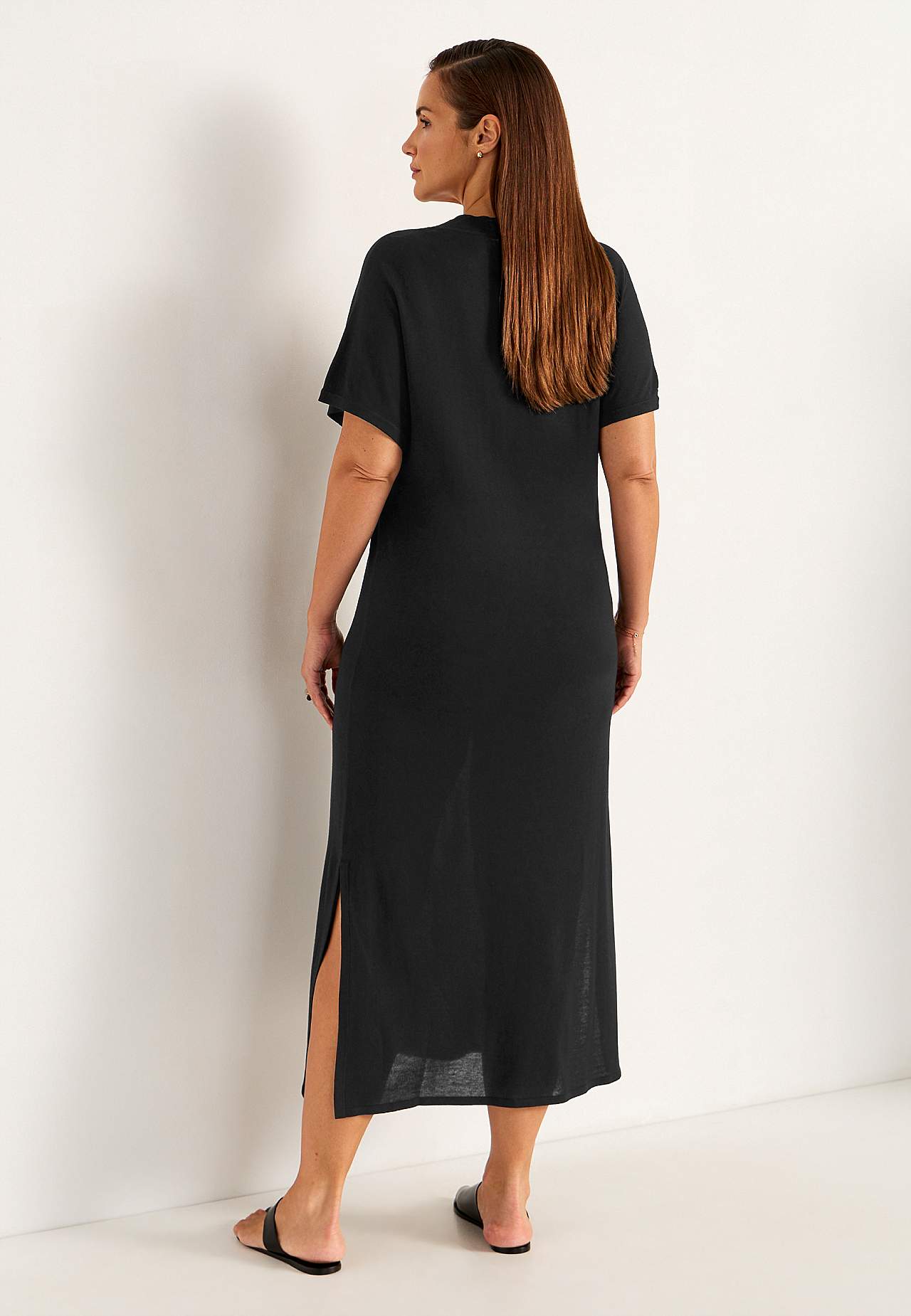 Fein Premium gestrickt Kleid