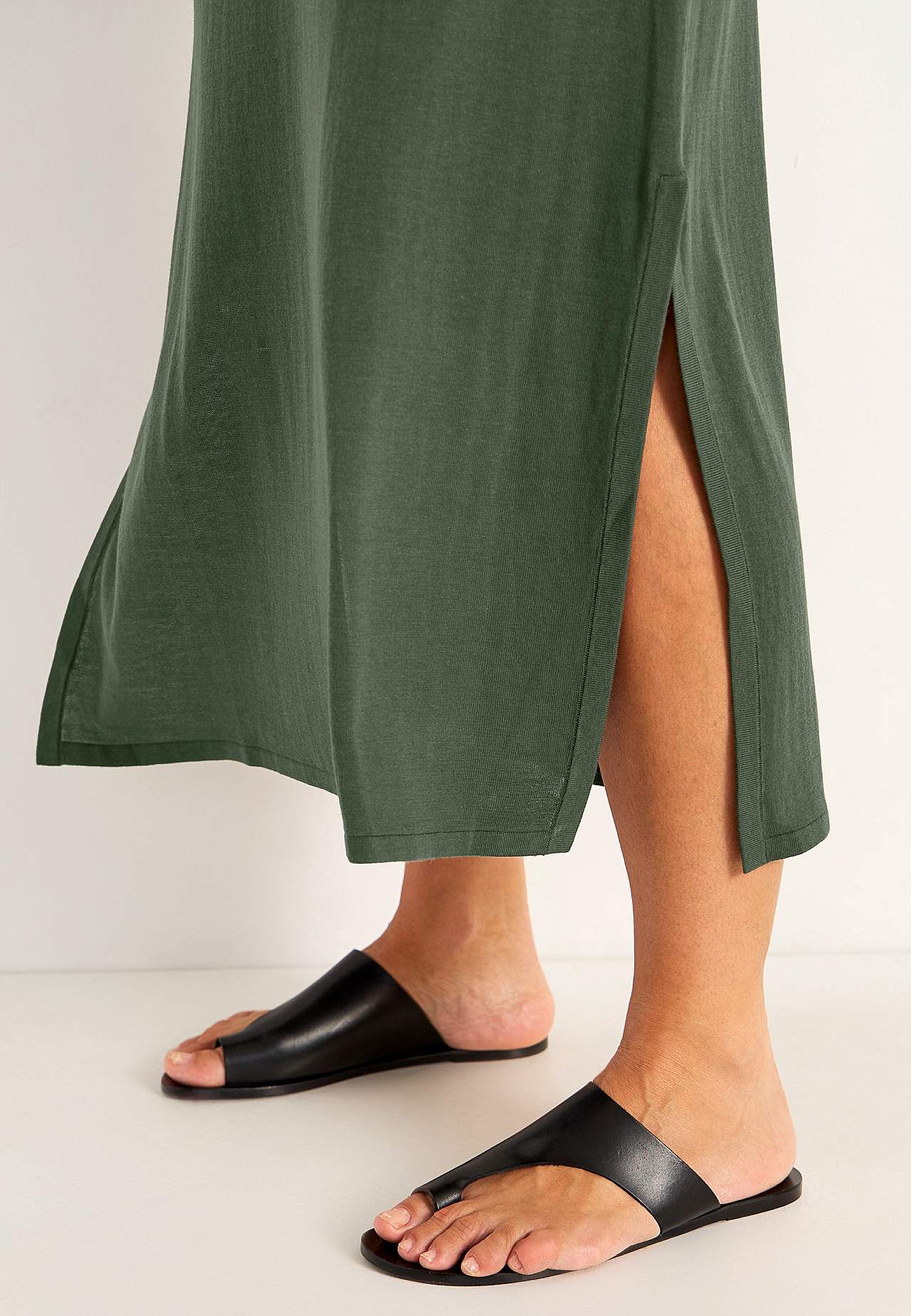 Fein Premium gestrickt Kleid