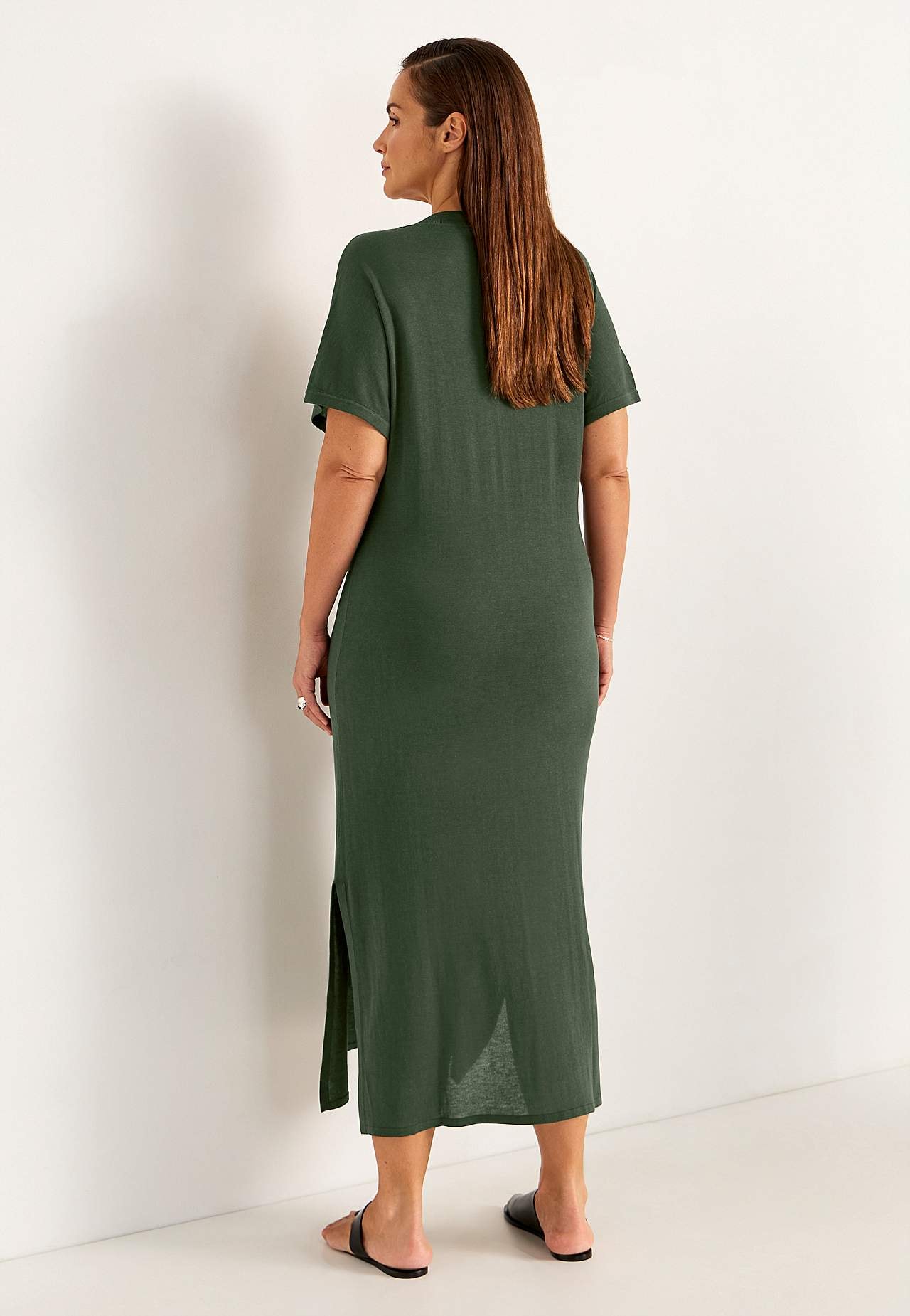 Fein Premium gestrickt Kleid