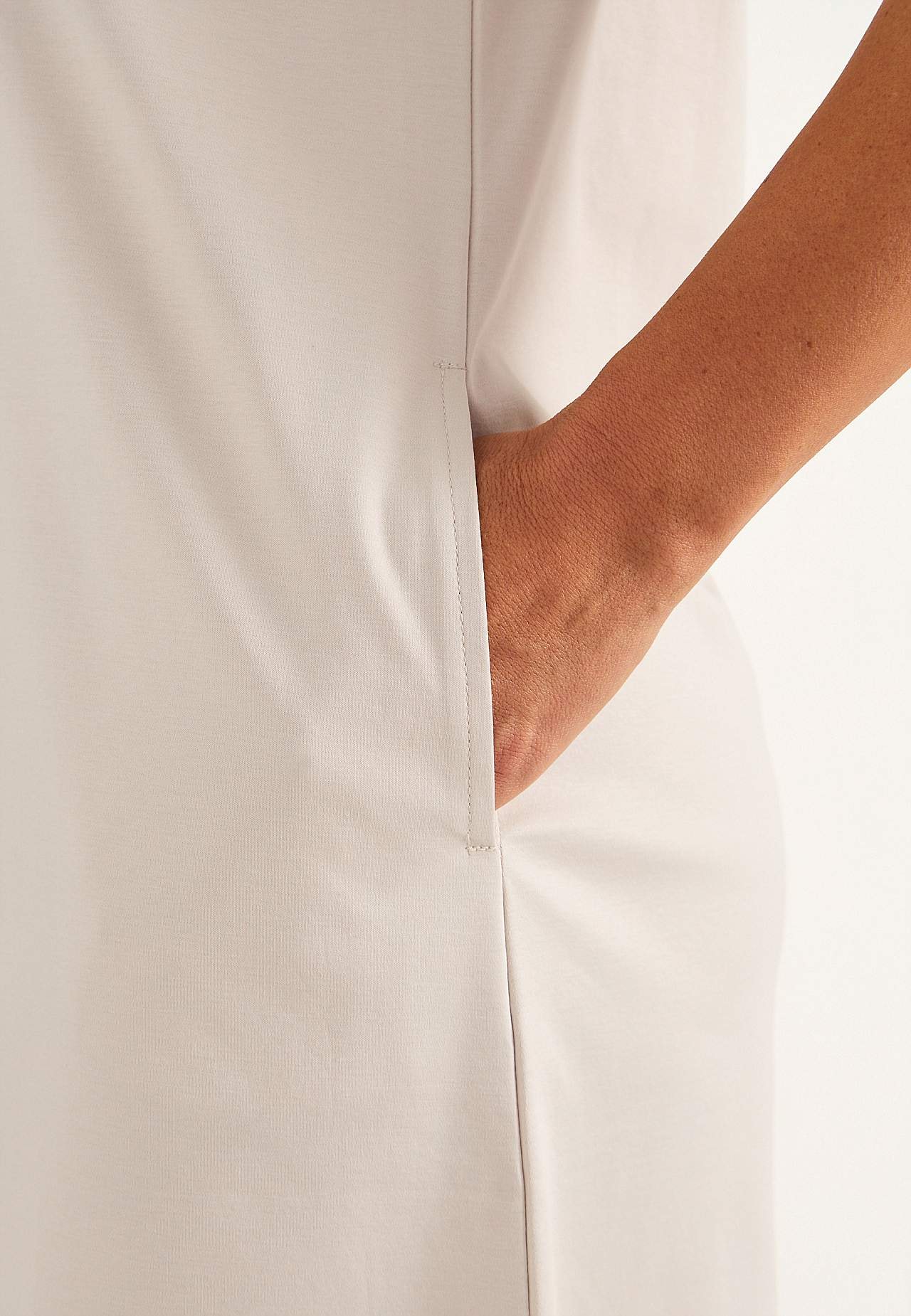 Elastisches Premium Jerseykleid