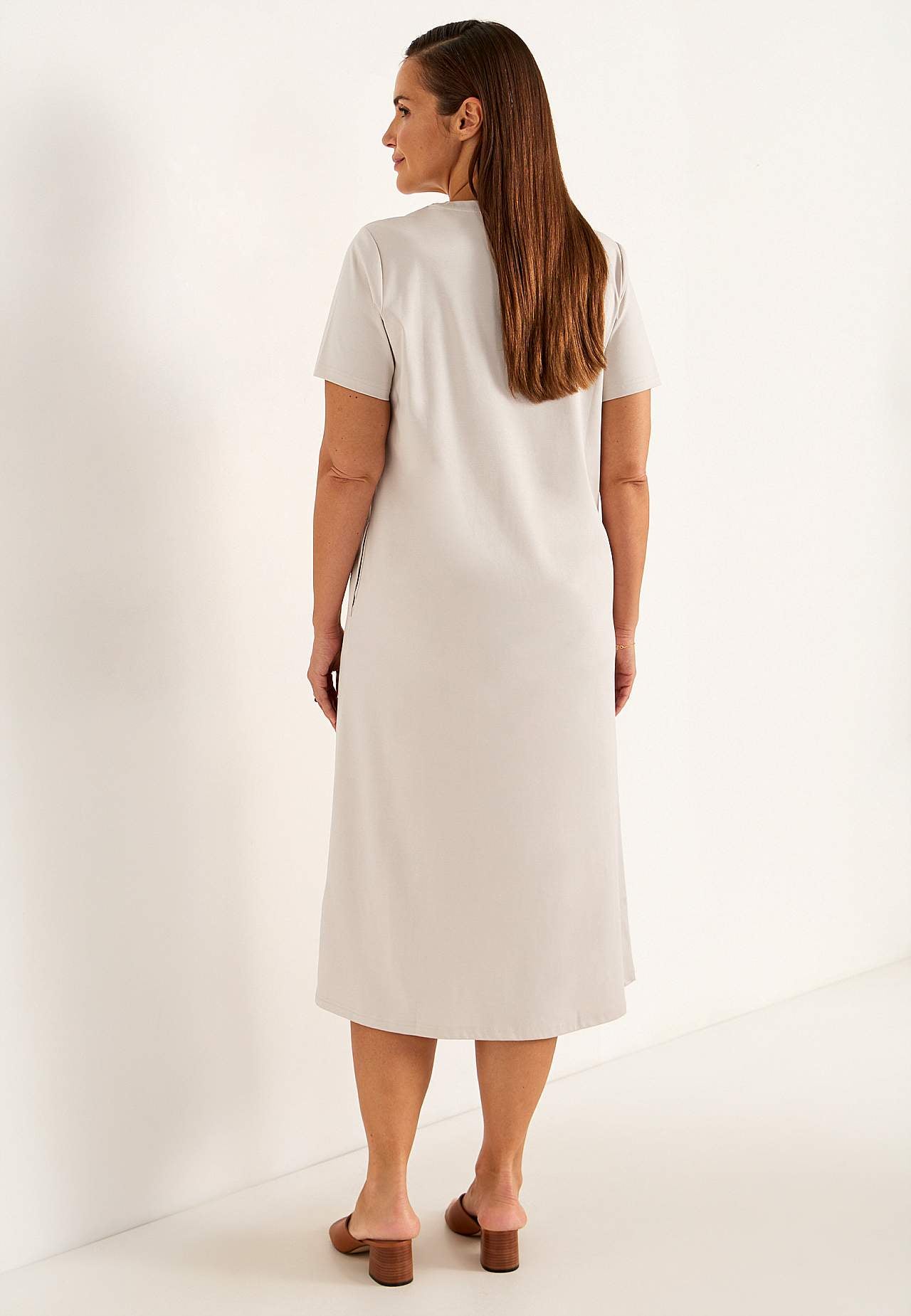 Elastisches Premium Jerseykleid