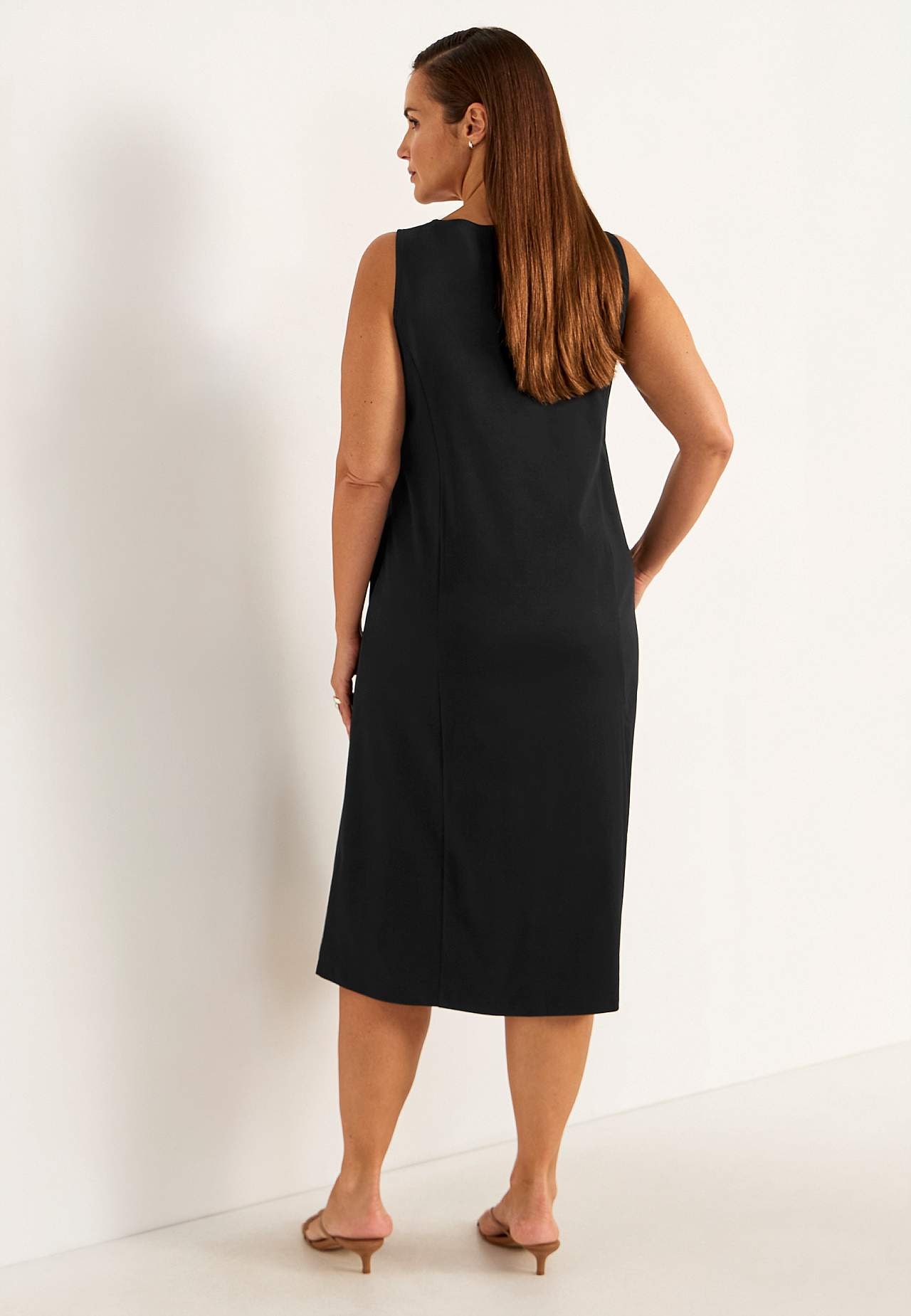 Ärmelloses Premium Jerseykleid