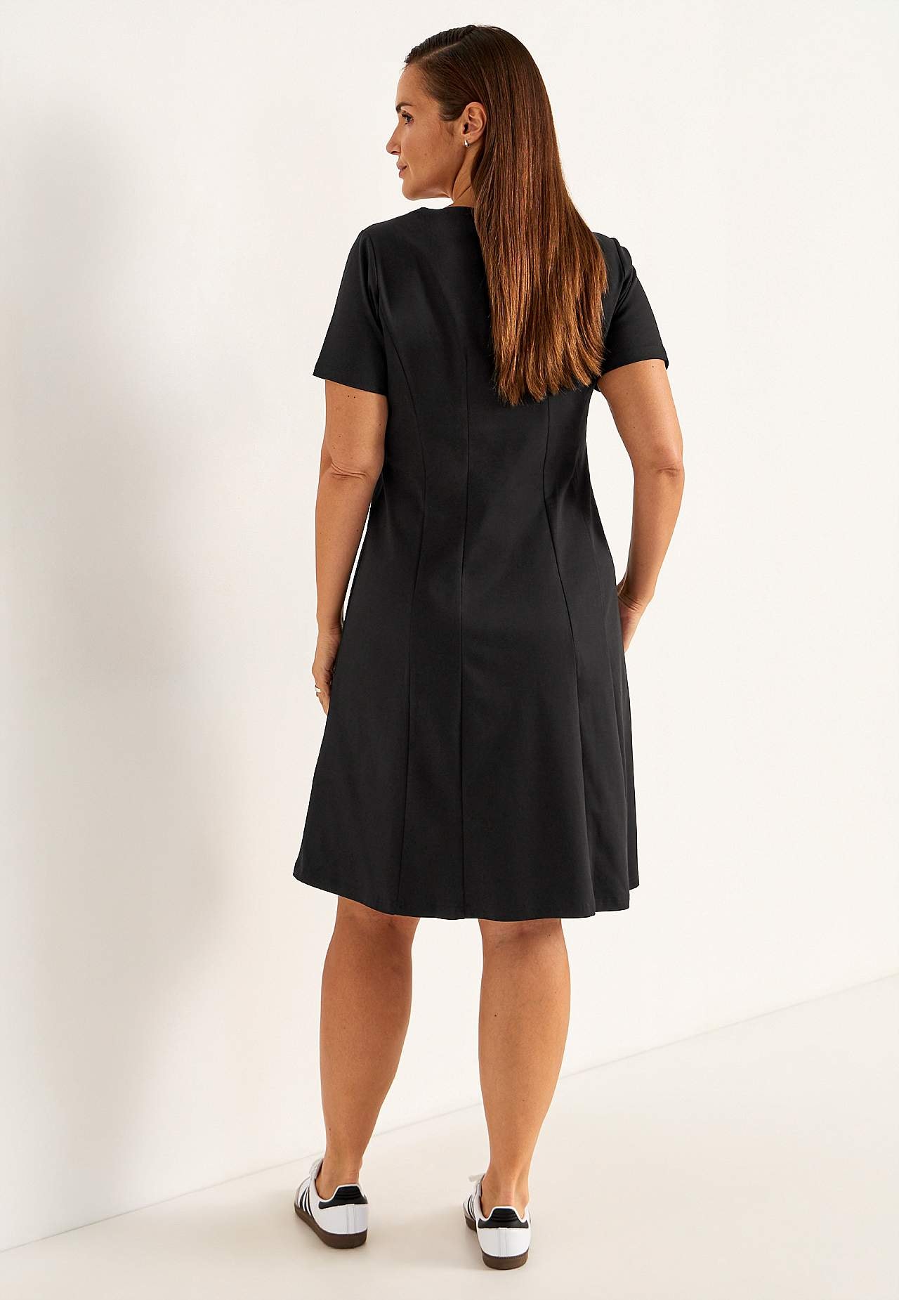 Elastisches Premium Jerseykleid
