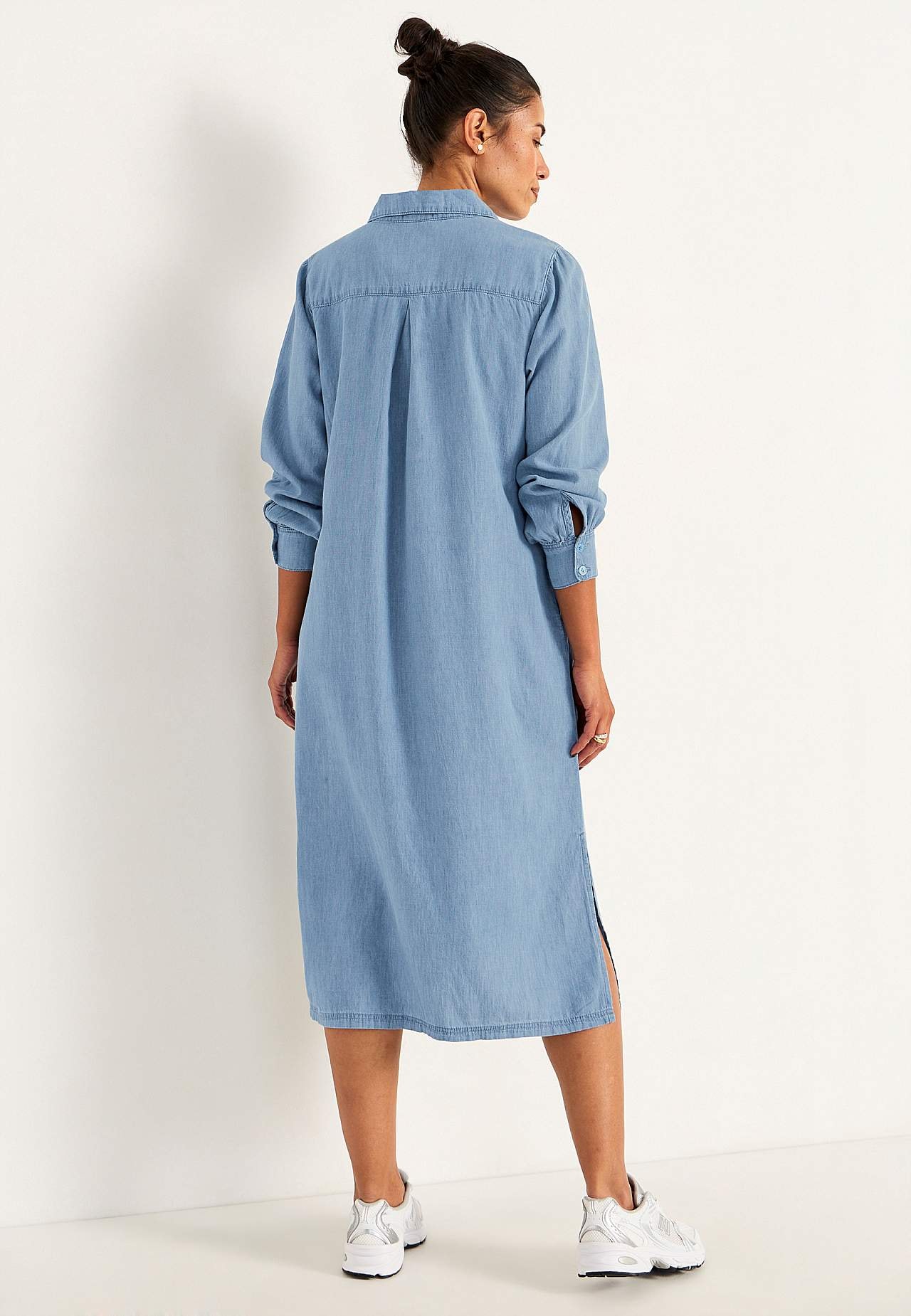 Jeanskleid mit Seitentaschen
