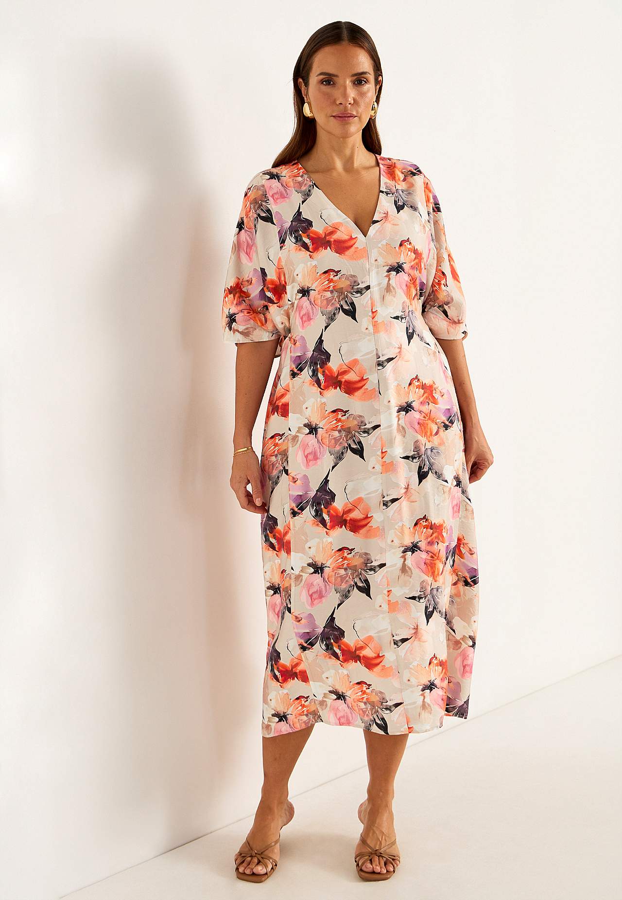 Festliches, multifunktionales Kimono-Kleid