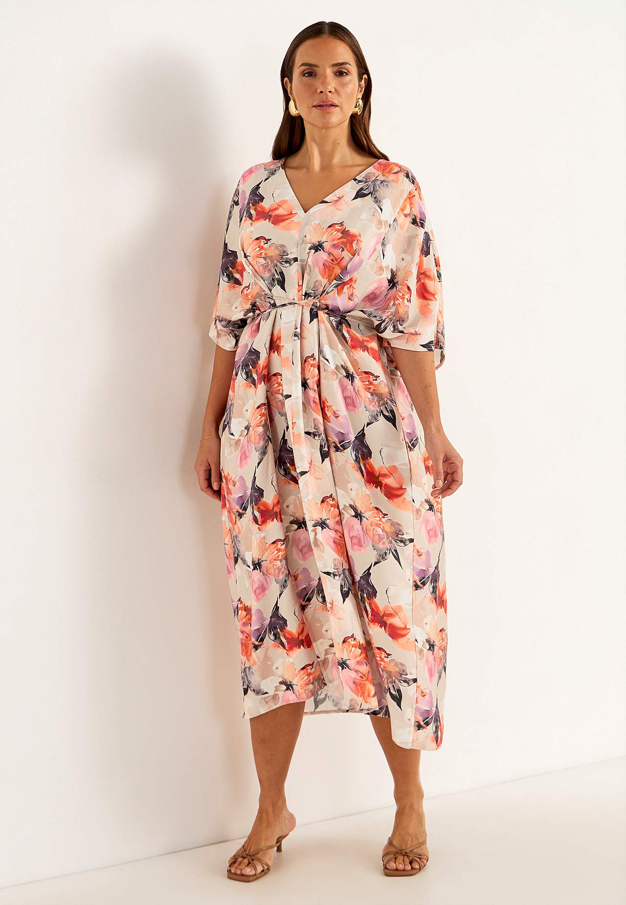 Festliches, multifunktionales Kimono-Kleid