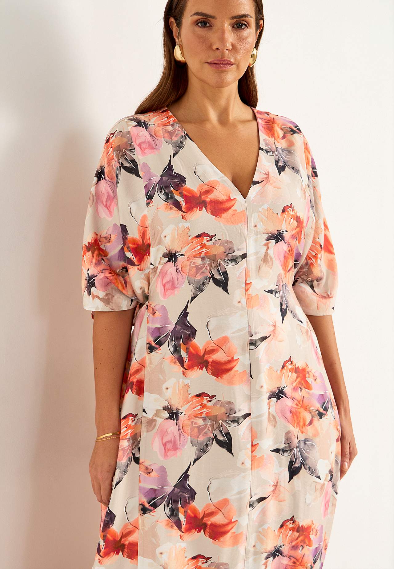 Festliches, multifunktionales Kimono-Kleid