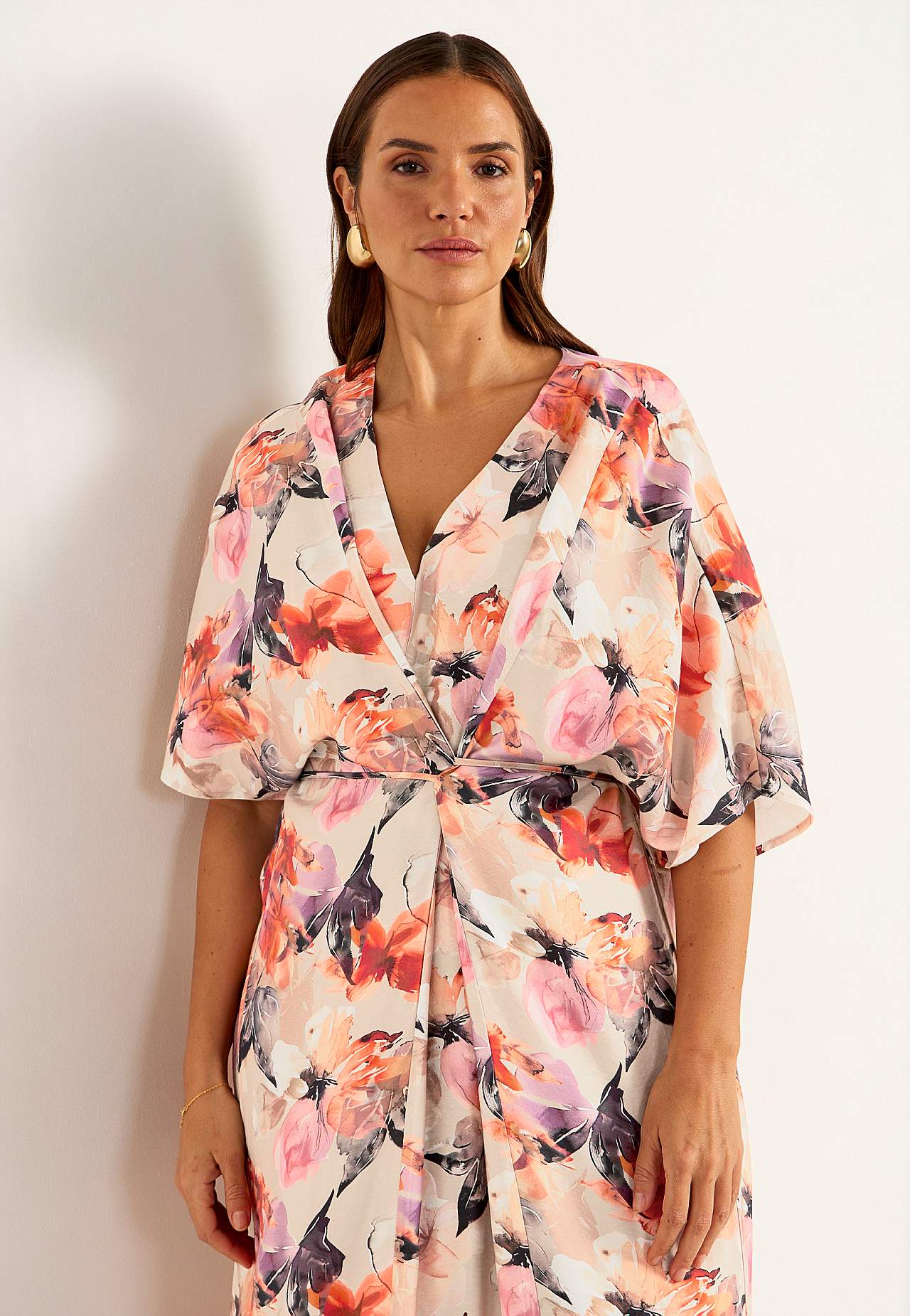 Festliches, multifunktionales Kimono-Kleid